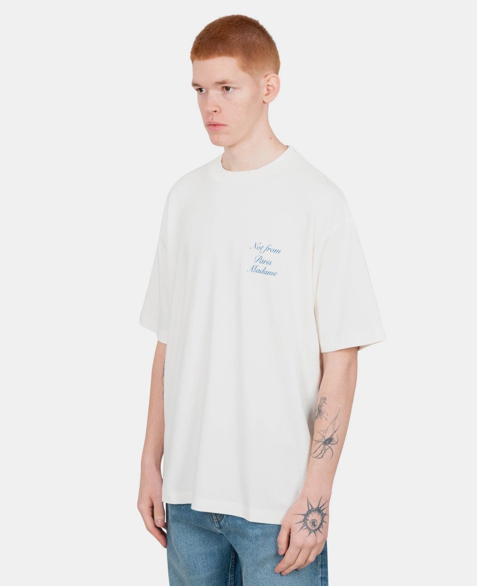 Le t-shirt slogan cursiveG - TS209 - CO002 - OW - XSDrôle de monsieur