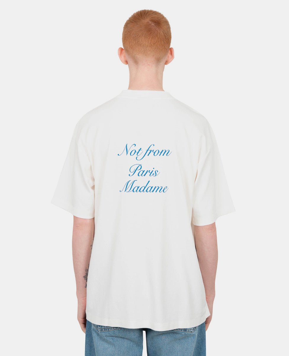 Le t-shirt slogan cursiveG - TS209 - CO002 - OW - XSDrôle de monsieur