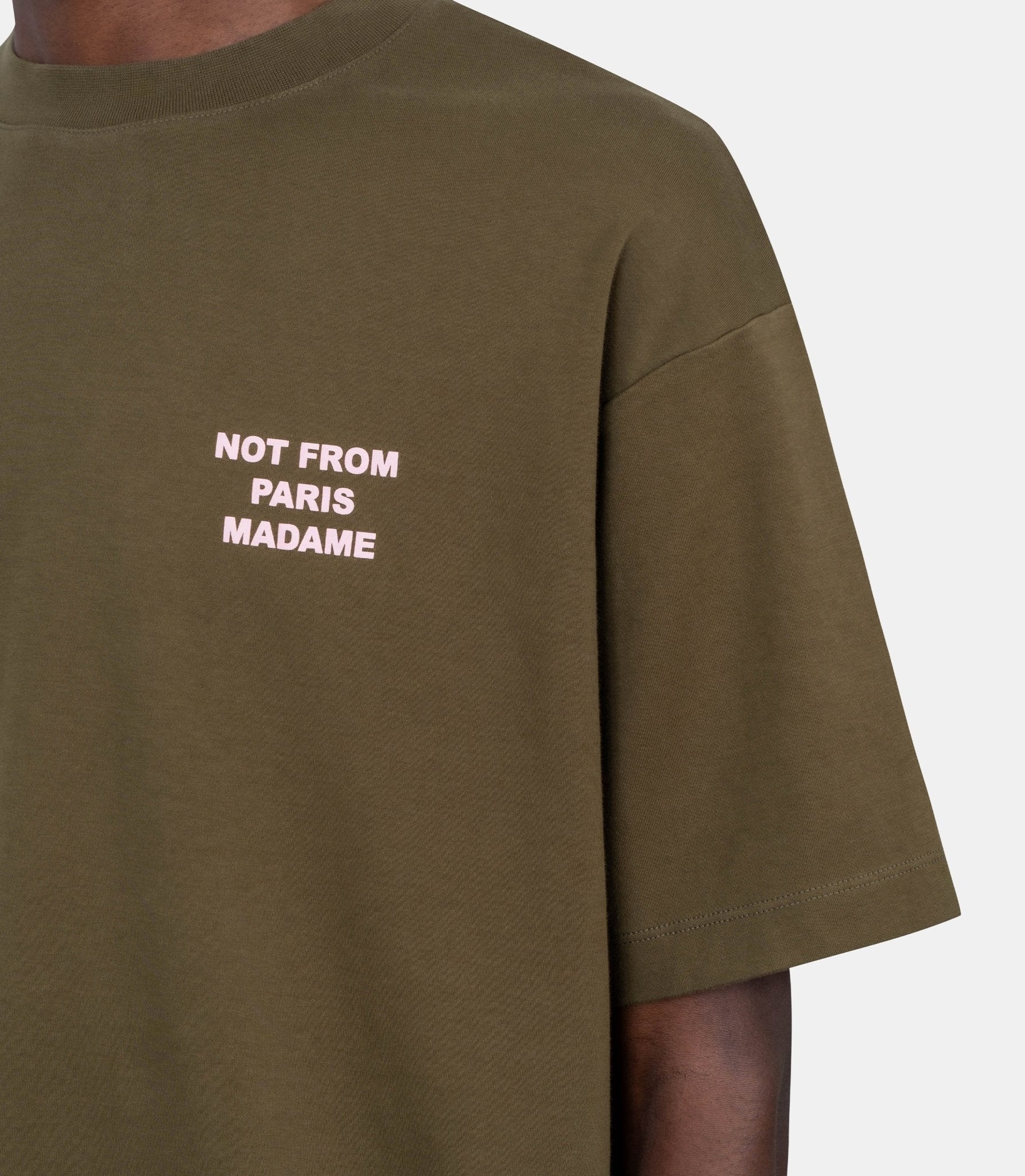 Le t-shirt slogan - I - TS203 - CO002 - KK - XS - Drôle de monsieur