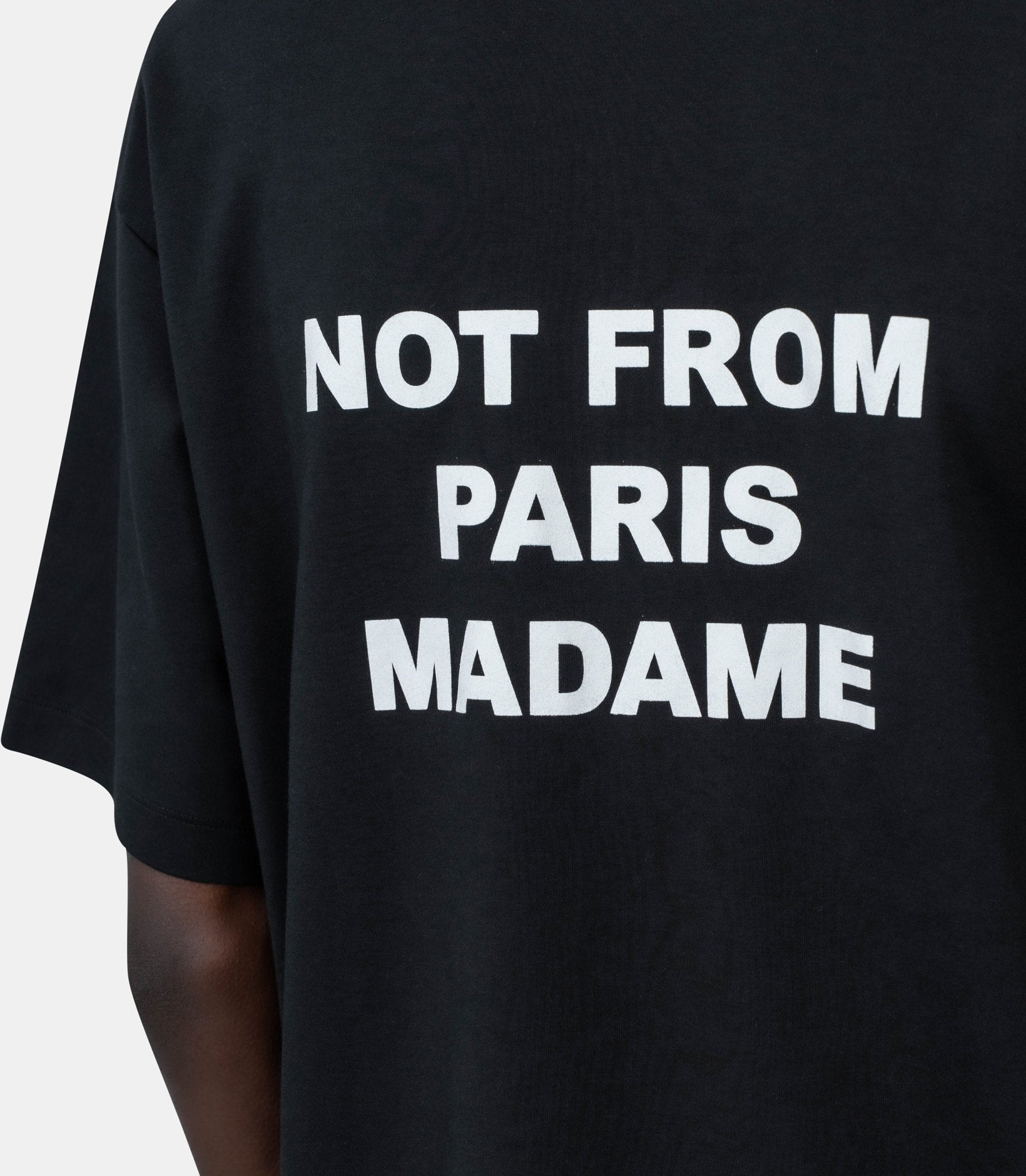 Le t-shirt slogan - PERM - TS203 - CO002 - BL - XS - Drôle de monsieur