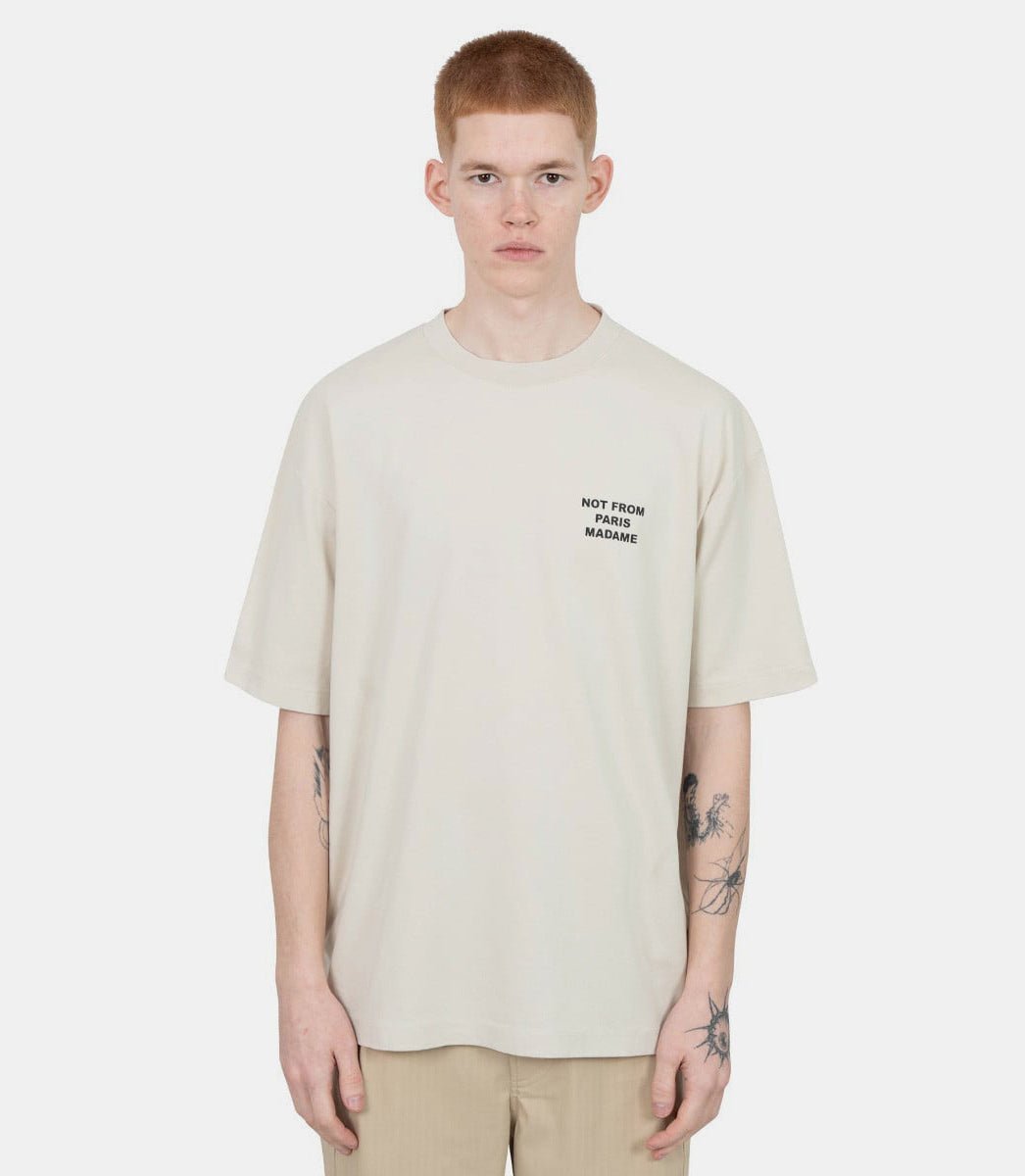Le t-shirt slogan - PERM - TS203 - CO002 - MT - XS - Drôle de Monsieur