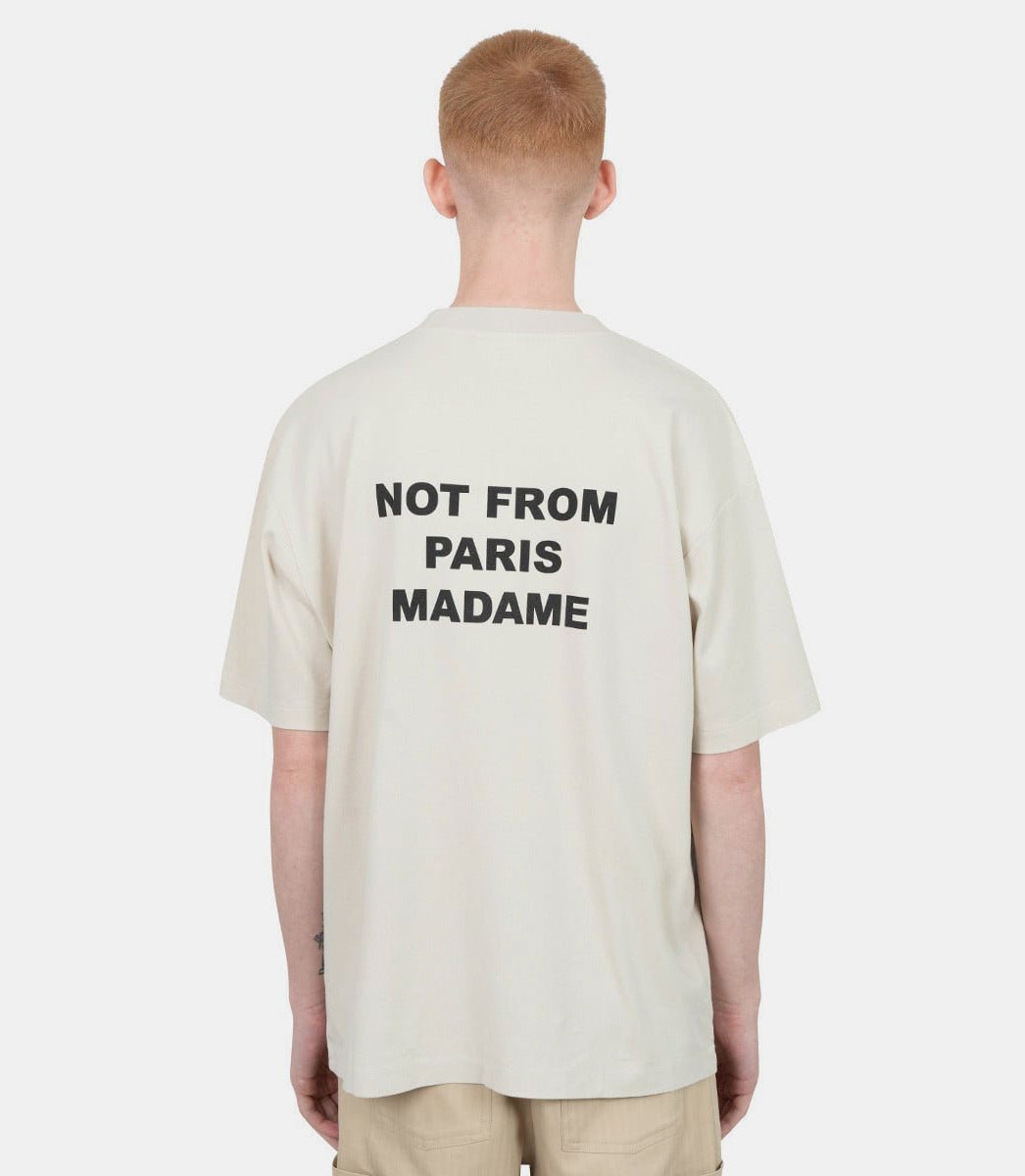 Le t-shirt slogan - PERM - TS203 - CO002 - MT - XS - Drôle de Monsieur