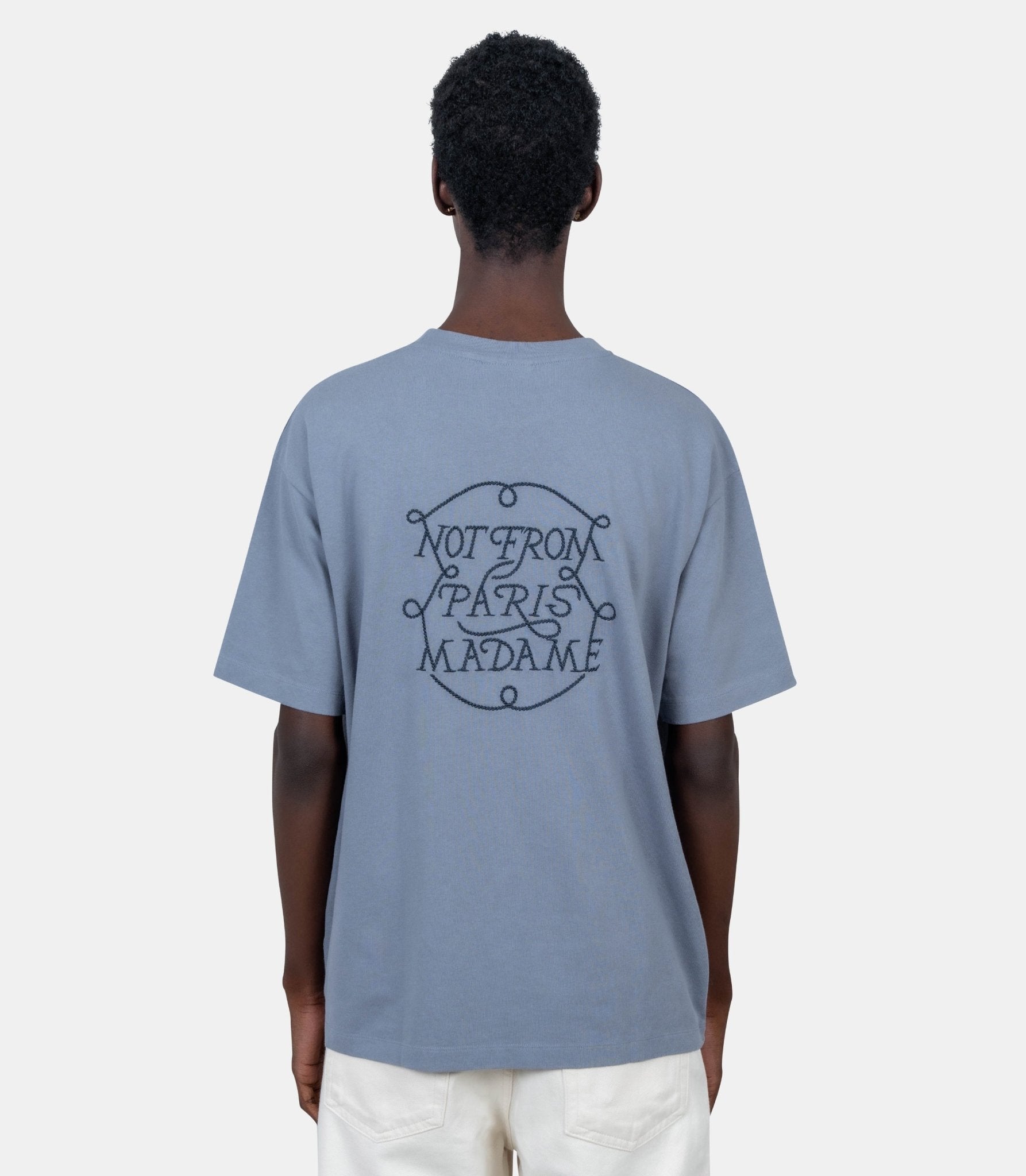 Le t-shirt slogan tresses - H - TS259 - CO134 - SLTB - XS - Drôle de monsieur
