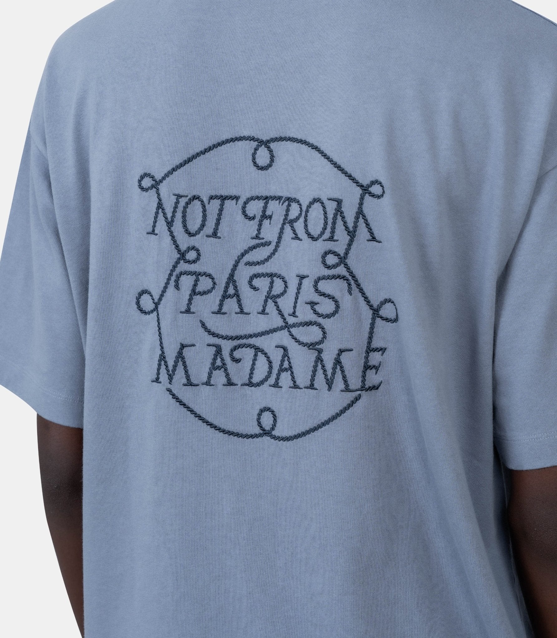 Le t-shirt slogan tresses - H - TS259 - CO134 - SLTB - XS - Drôle de monsieur