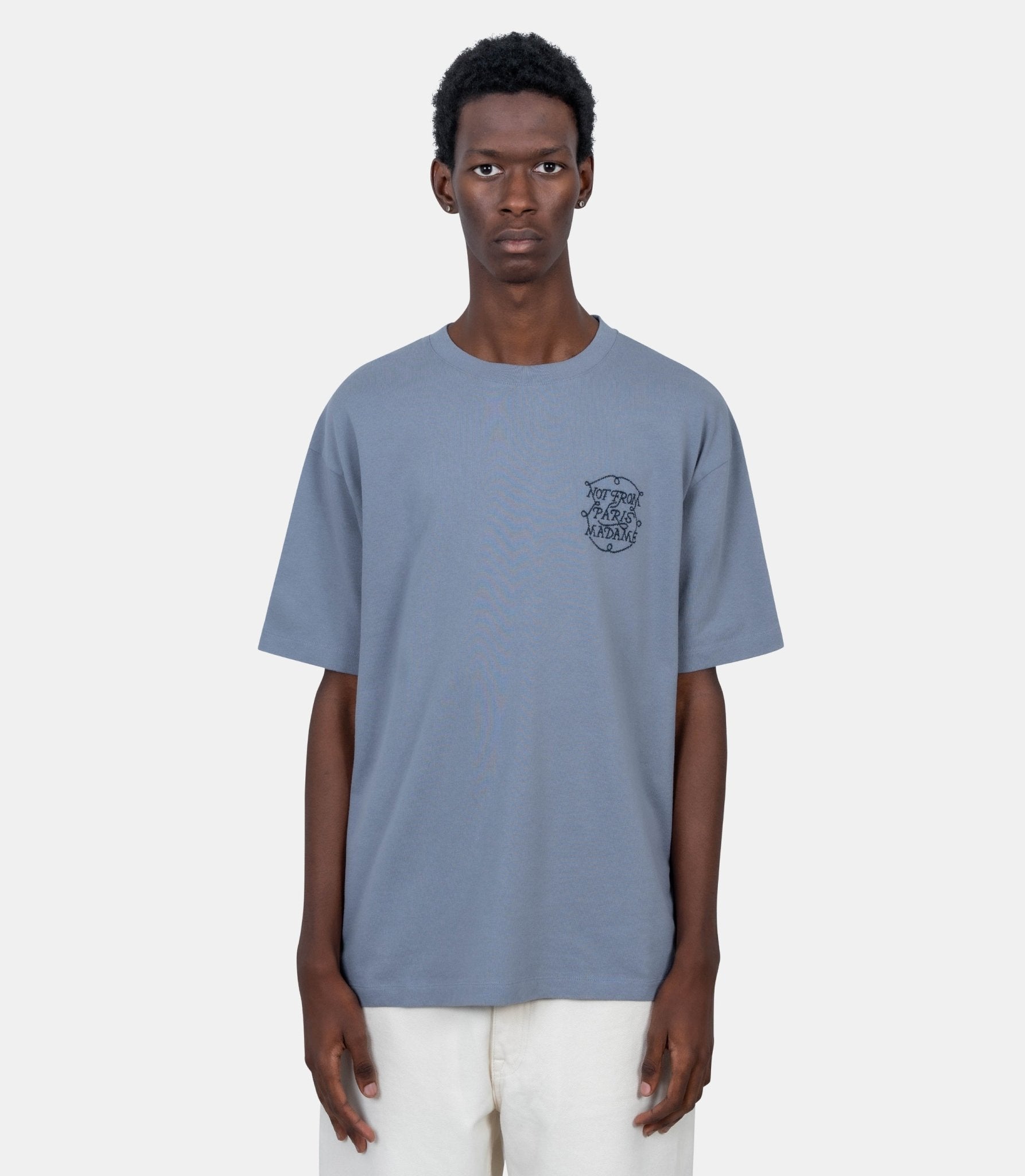 Le t-shirt slogan tresses - H - TS259 - CO134 - SLTB - XS - Drôle de monsieur