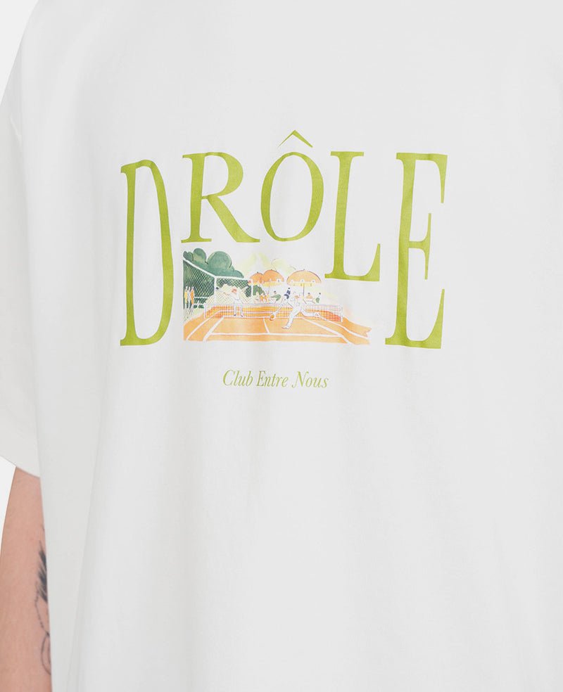 Le t-shirt tennis courtG - TS246 - CO002 - OW - SDrôle de monsieur