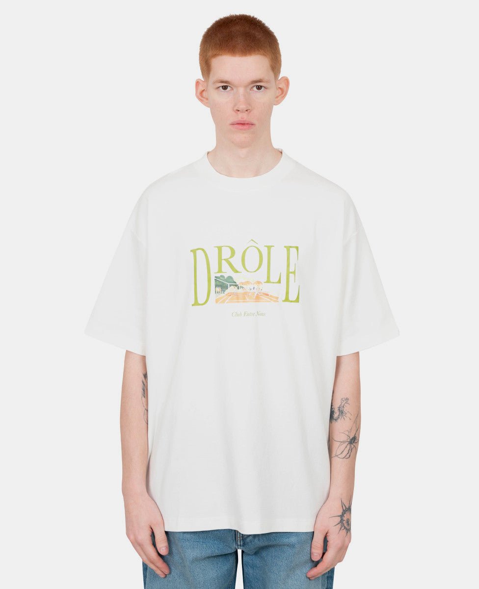 Le t-shirt tennis courtG - TS246 - CO002 - OW - SDrôle de monsieur