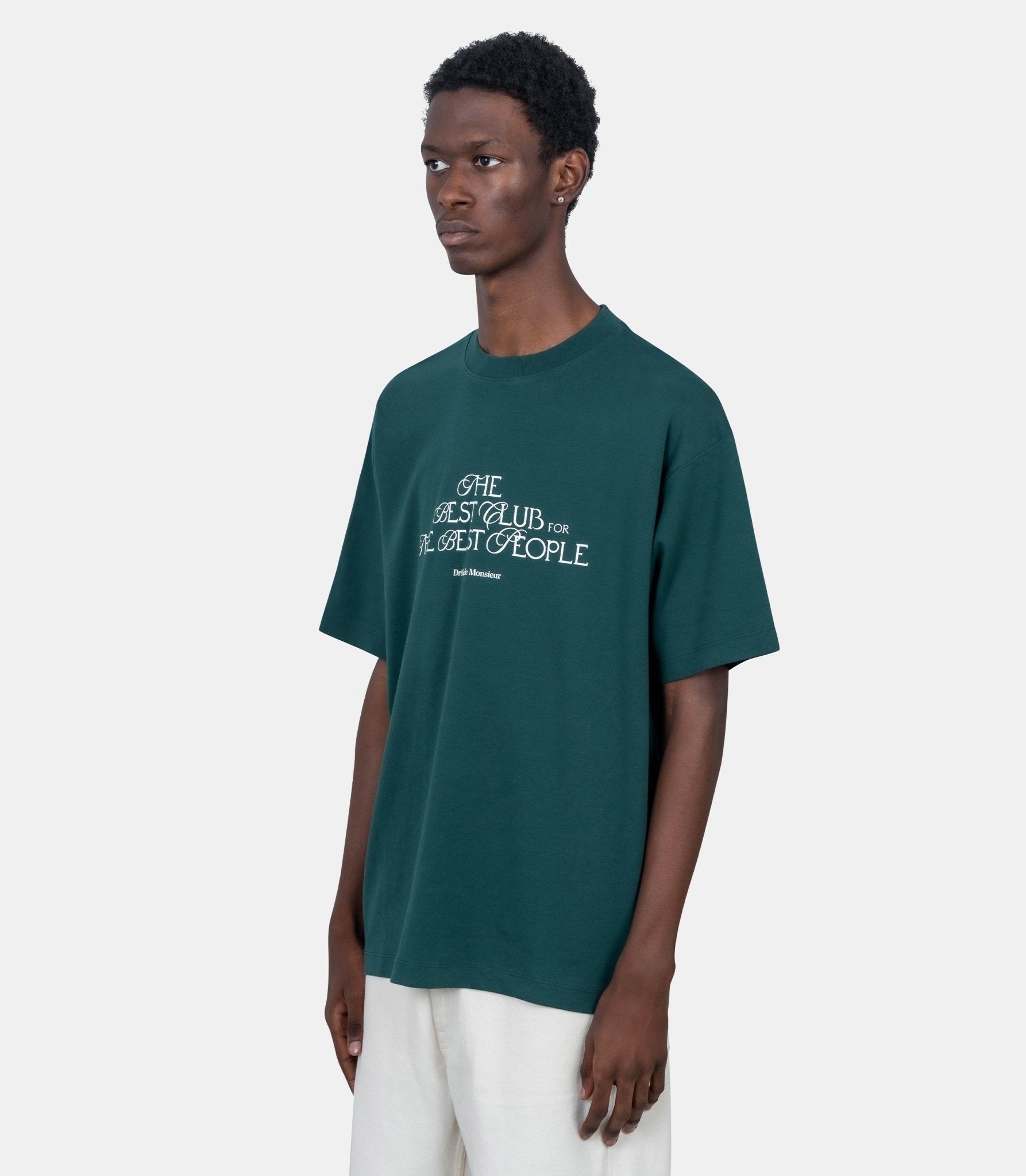 Le t-shirt « the best club » - I - TS273 - CO002 - DGN - XS - Drôle de monsieur