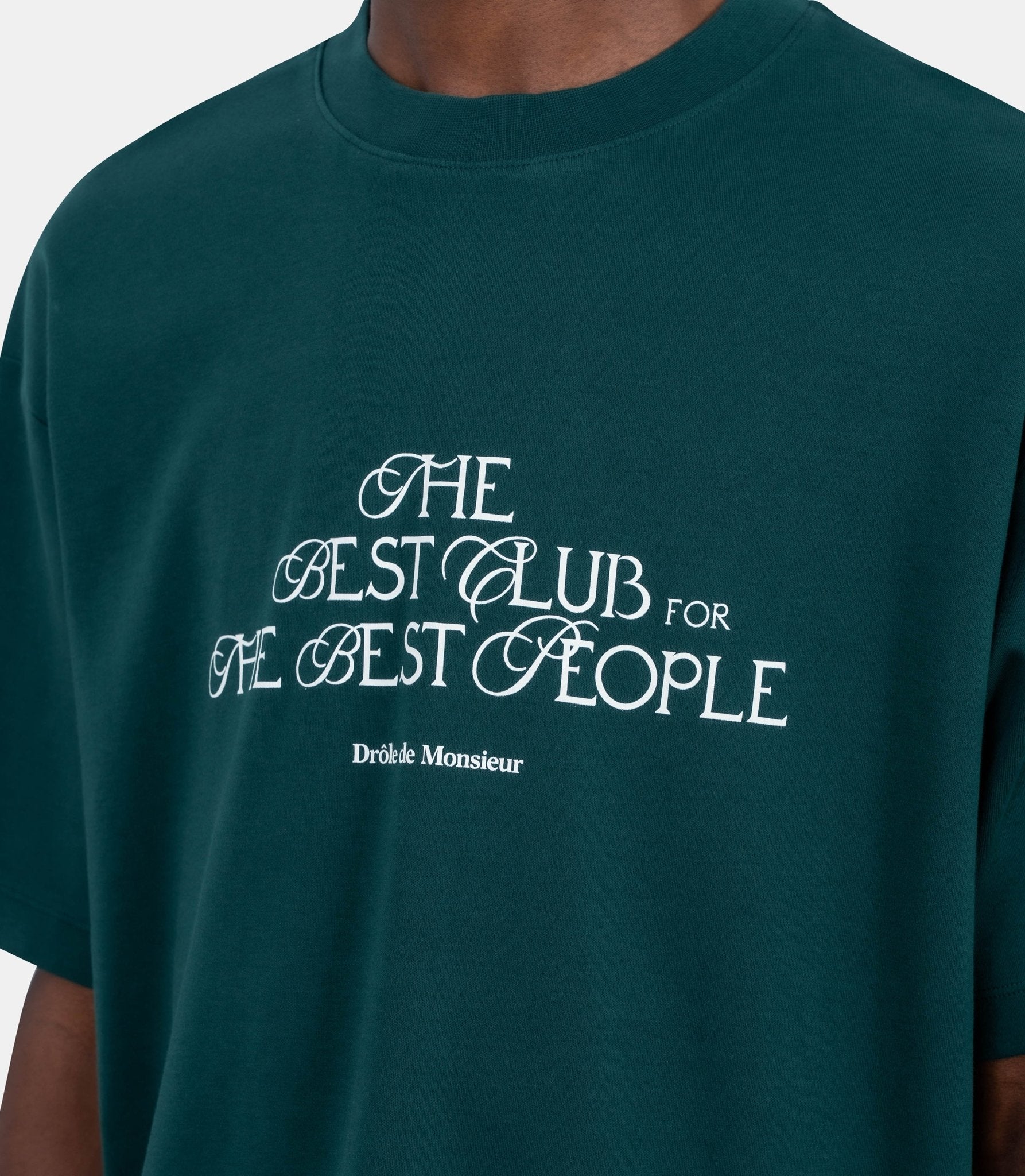 Le t-shirt « the best club » - I - TS273 - CO002 - DGN - XS - Drôle de monsieur