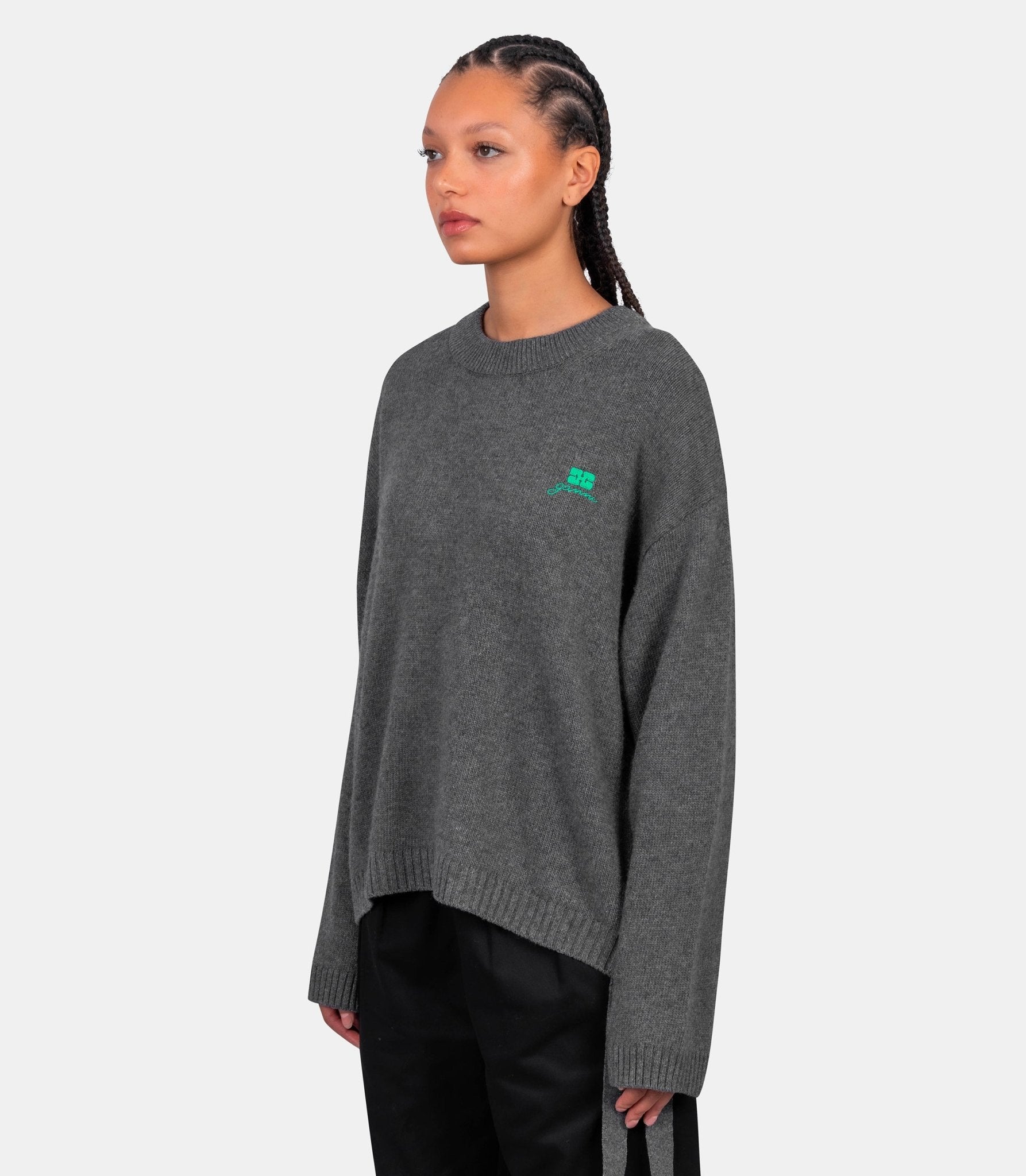 Maille col rond future - K2632 - 220 - XXS/XS - Ganni