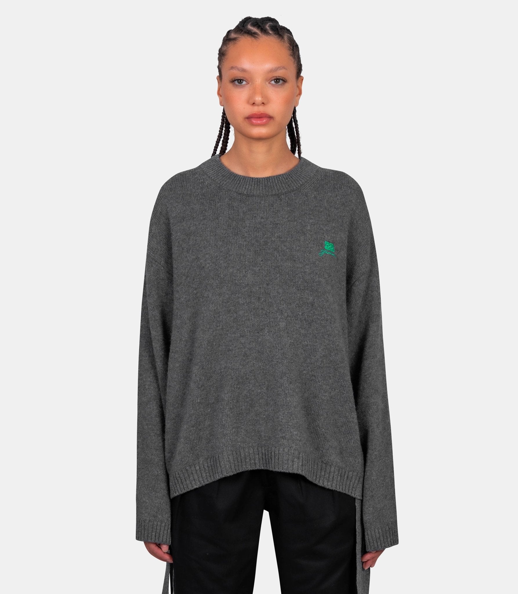 Maille col rond future - K2632 - 220 - XXS/XS - Ganni