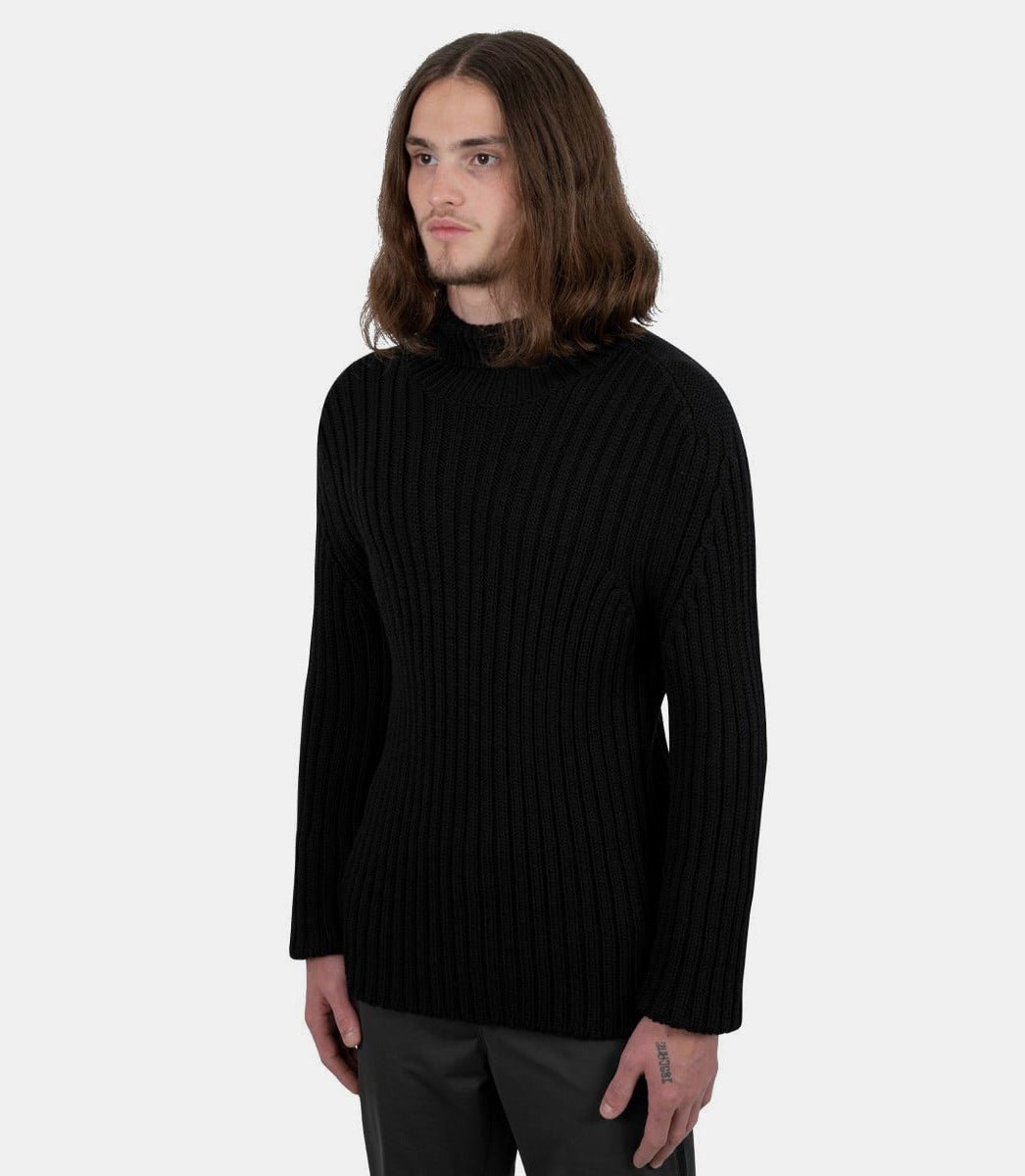 Maille col roule maglia dolcevita22CTCUM04184 - 999 - FW22 - 50Ten - c
