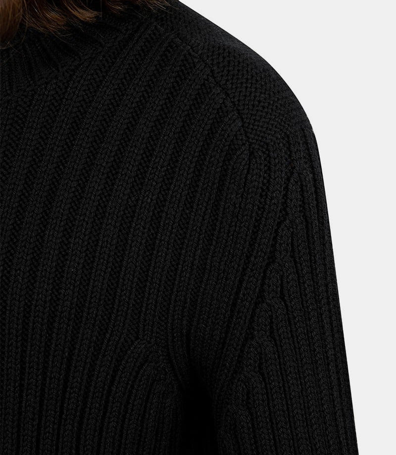 Maille col roule maglia dolcevita22CTCUM04184 - 999 - FW22 - 50Ten - c