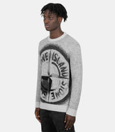 Maille logo gris - 8115522d1 - v0060 - fw24 - s - Stone island