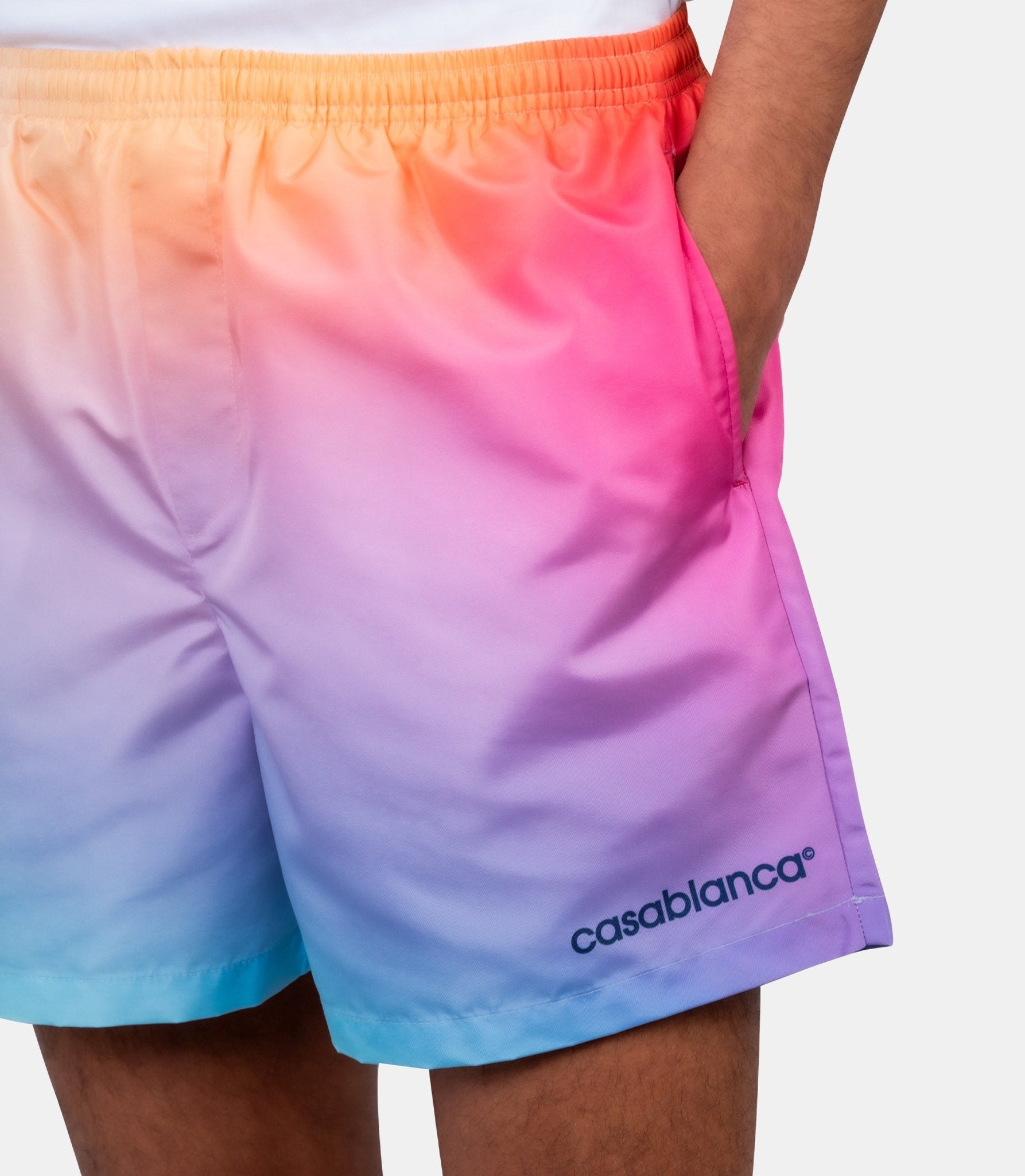 Maillot de bain imprimé glass gradient - M-SP26-TR-032-02-S - Casablanca