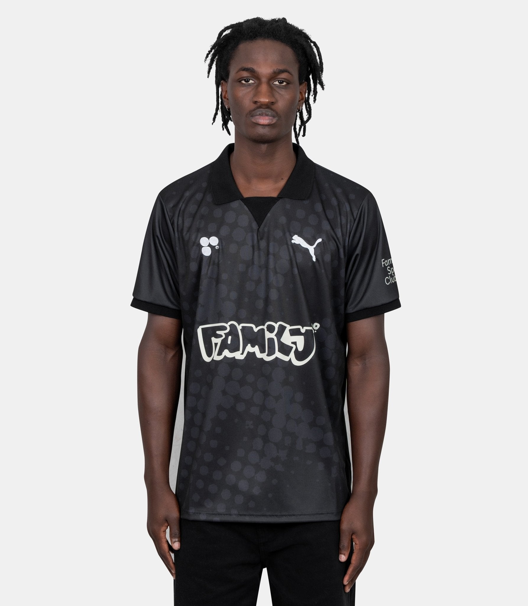 Maillot "sports club" domicile x puma - MAILLOT - SPORTSCLUB - PUMA - NOIR - S - Family 3.0