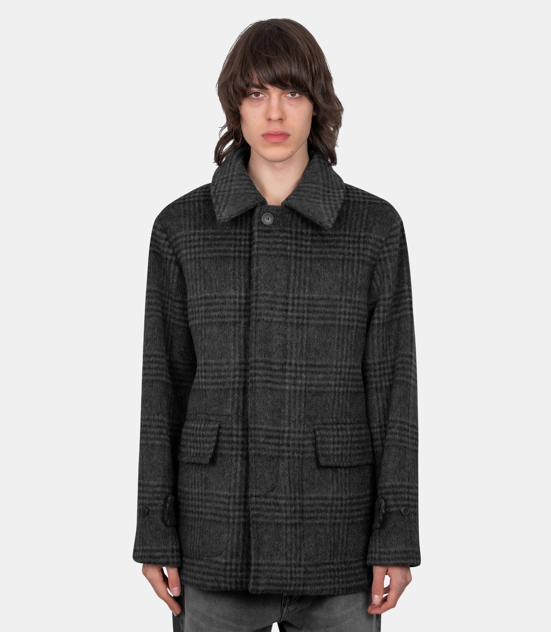 WTAPS ダブルタップス BLACKWATCH COAT M Long coat x wtaps - Sacai - Family 3.0
