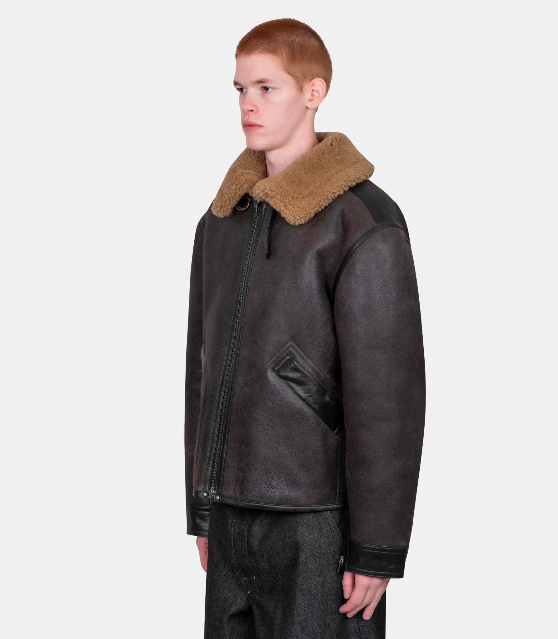 Manteau en laine de mouton - CO1140-LL0092-M - Lemaire
