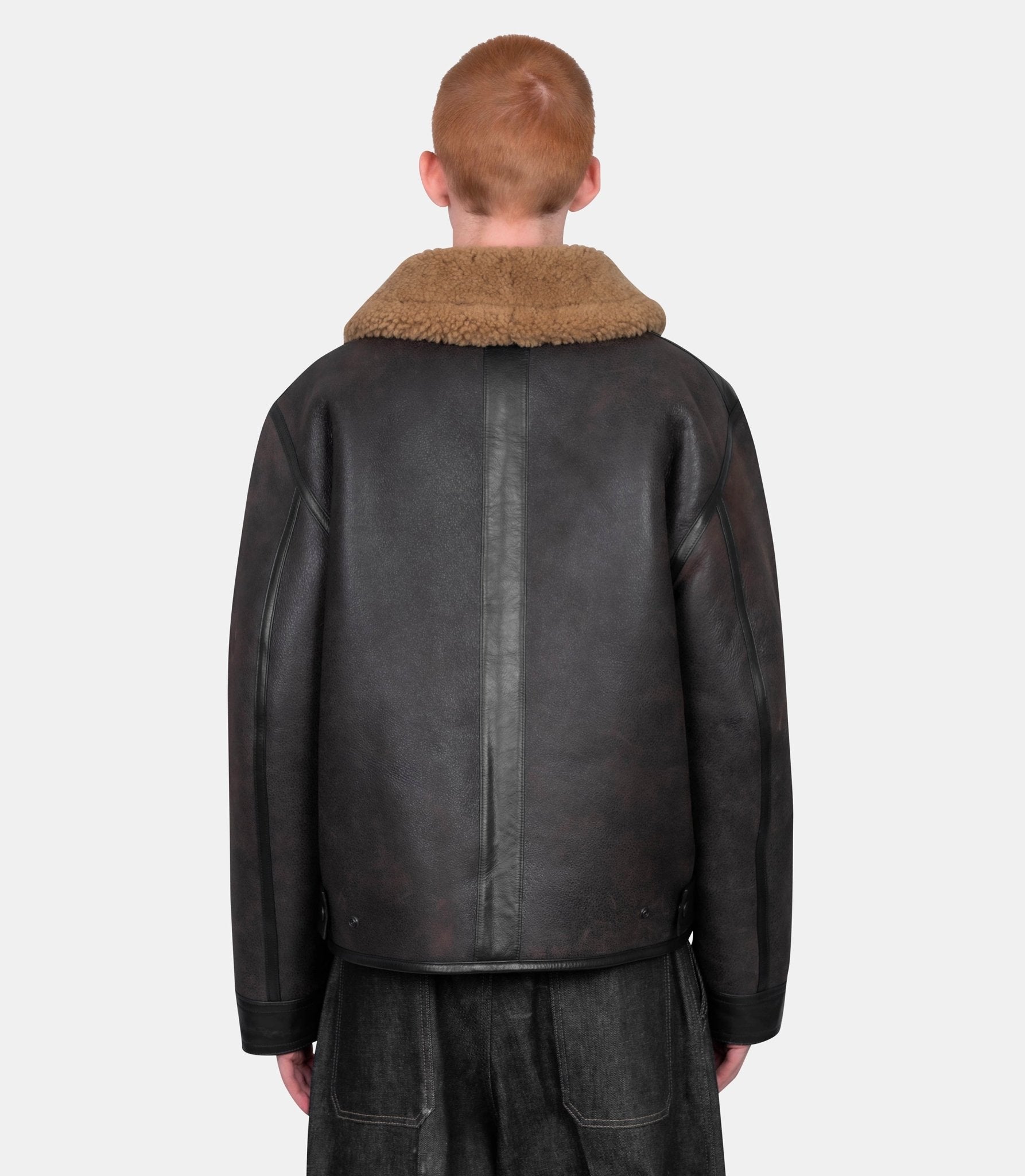 Manteau en laine de mouton - CO1140-LL0092-M - Lemaire
