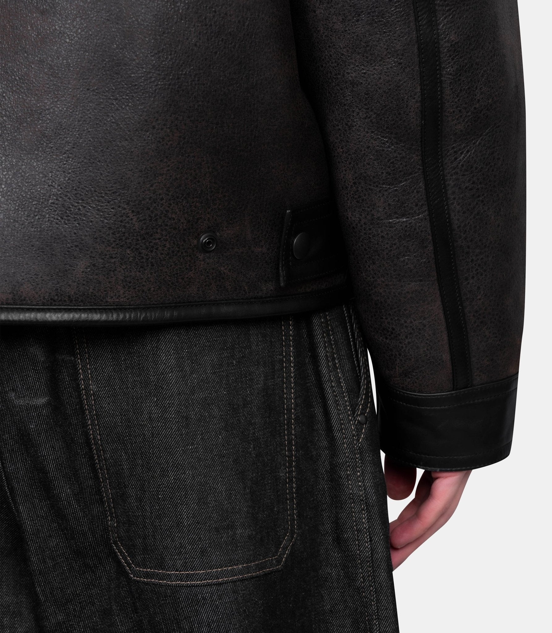 Manteau en laine de mouton - CO1140-LL0092-M - Lemaire