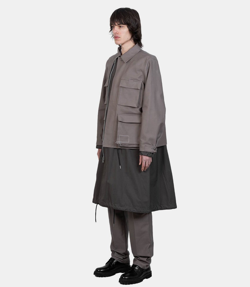 Manteau long x wtaps - 25 - 03692M - 543 - 2 - Sacai
