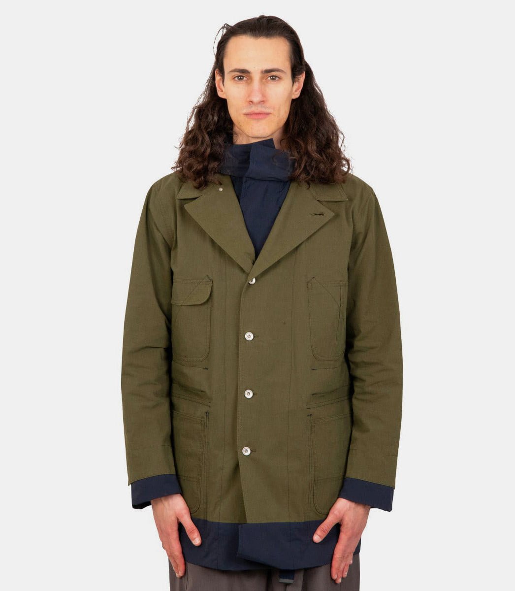 Manteau rip stop reversible - 24 - 03355M - 505 - SS24 - 2 - Sacai