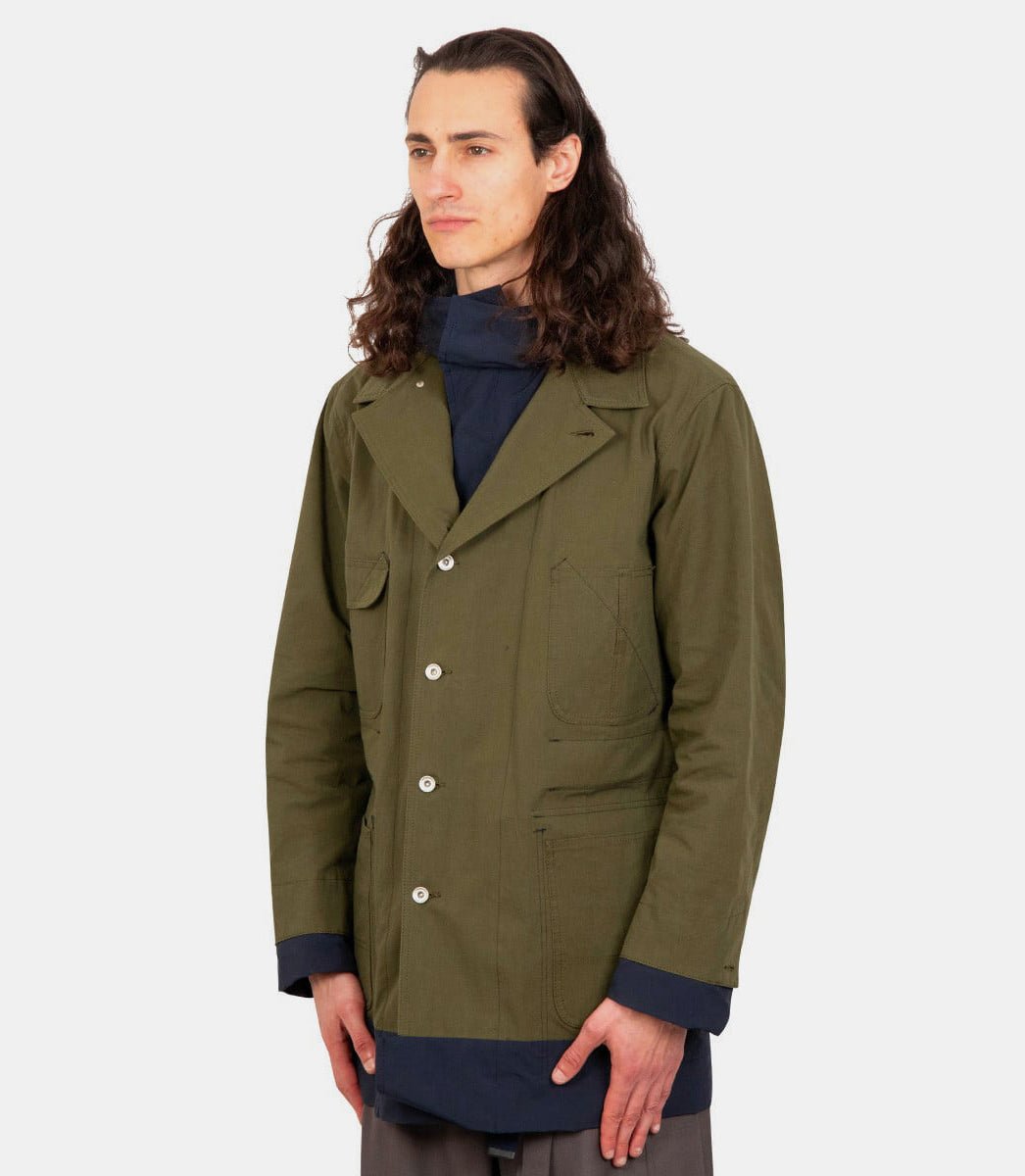 Manteau rip stop reversible - 24 - 03355M - 505 - SS24 - 2 - Sacai