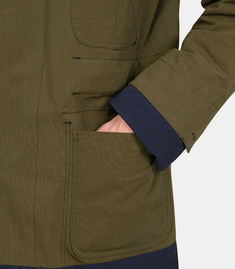 Manteau rip stop reversible - 24 - 03355M - 505 - SS24 - 2 - Sacai