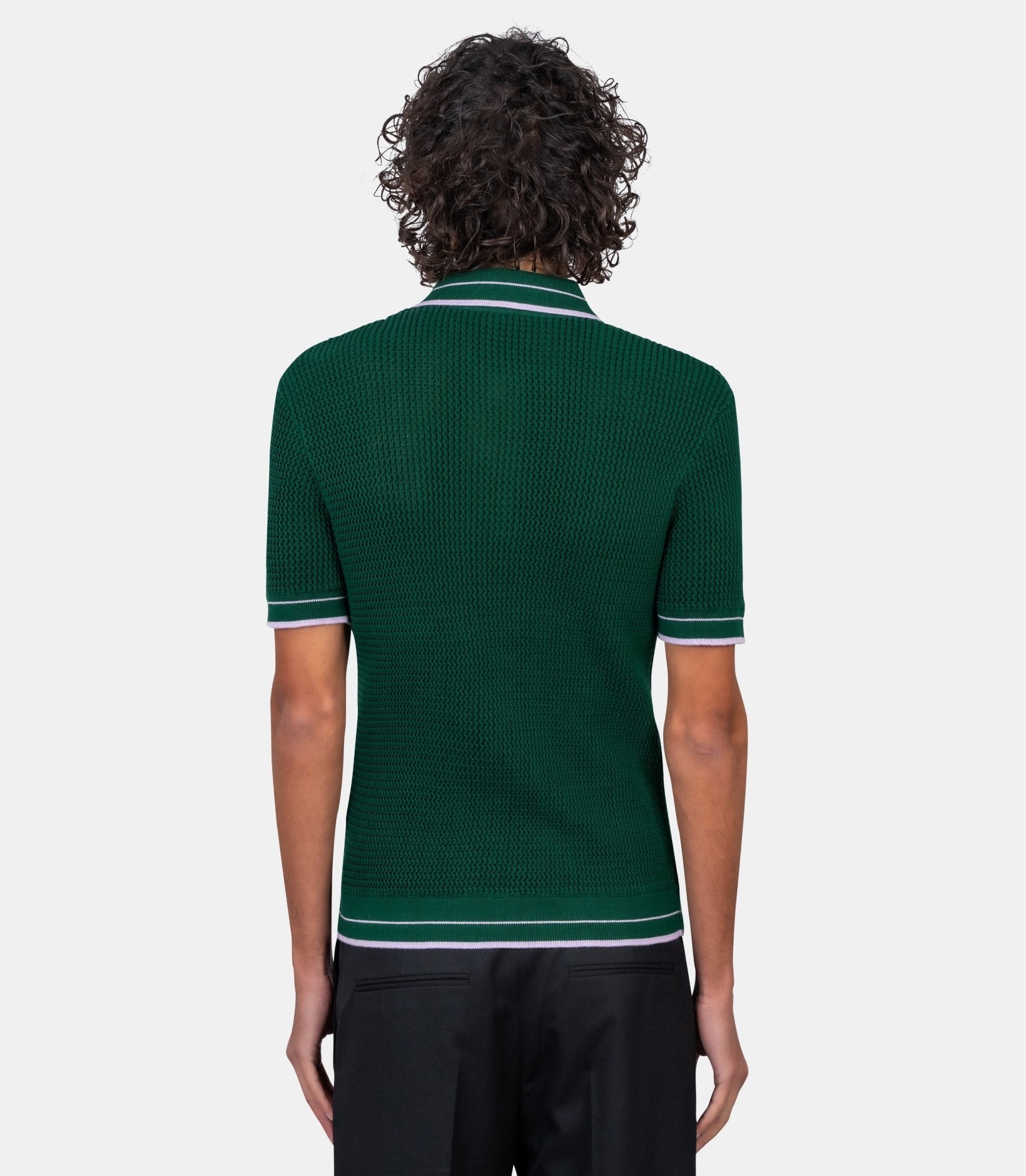 Mini polo en crochet - M-SS26-KW-1296-01-M - Casablanca