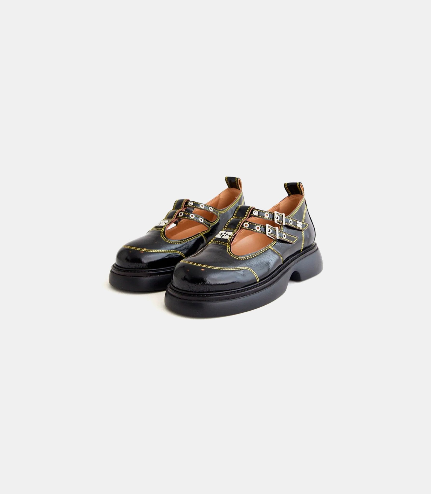 Mocassins mary jane butterfly - S2928 - 864 - 37 - Ganni