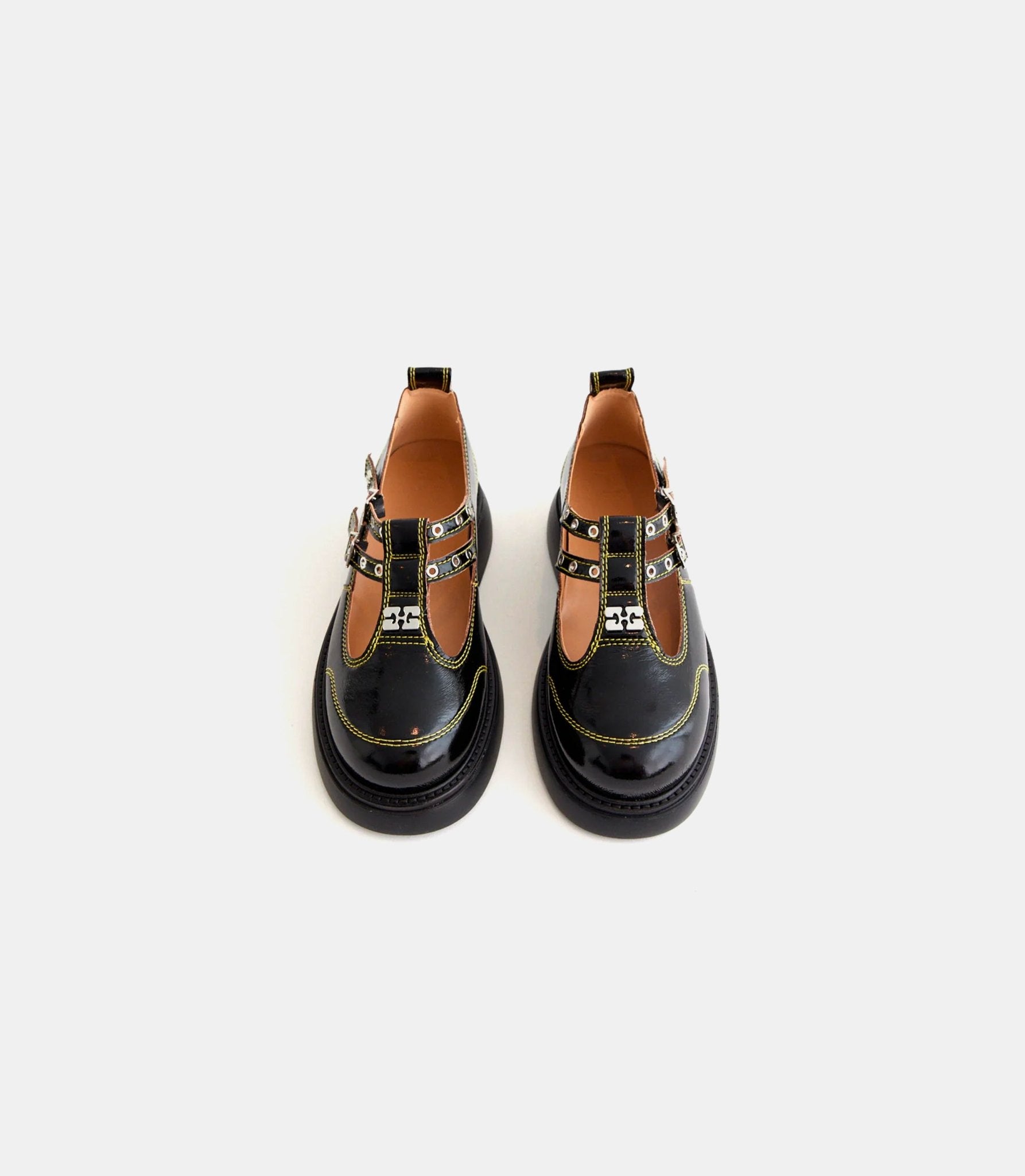 Mocassins mary jane butterfly - S2928 - 864 - 37 - Ganni