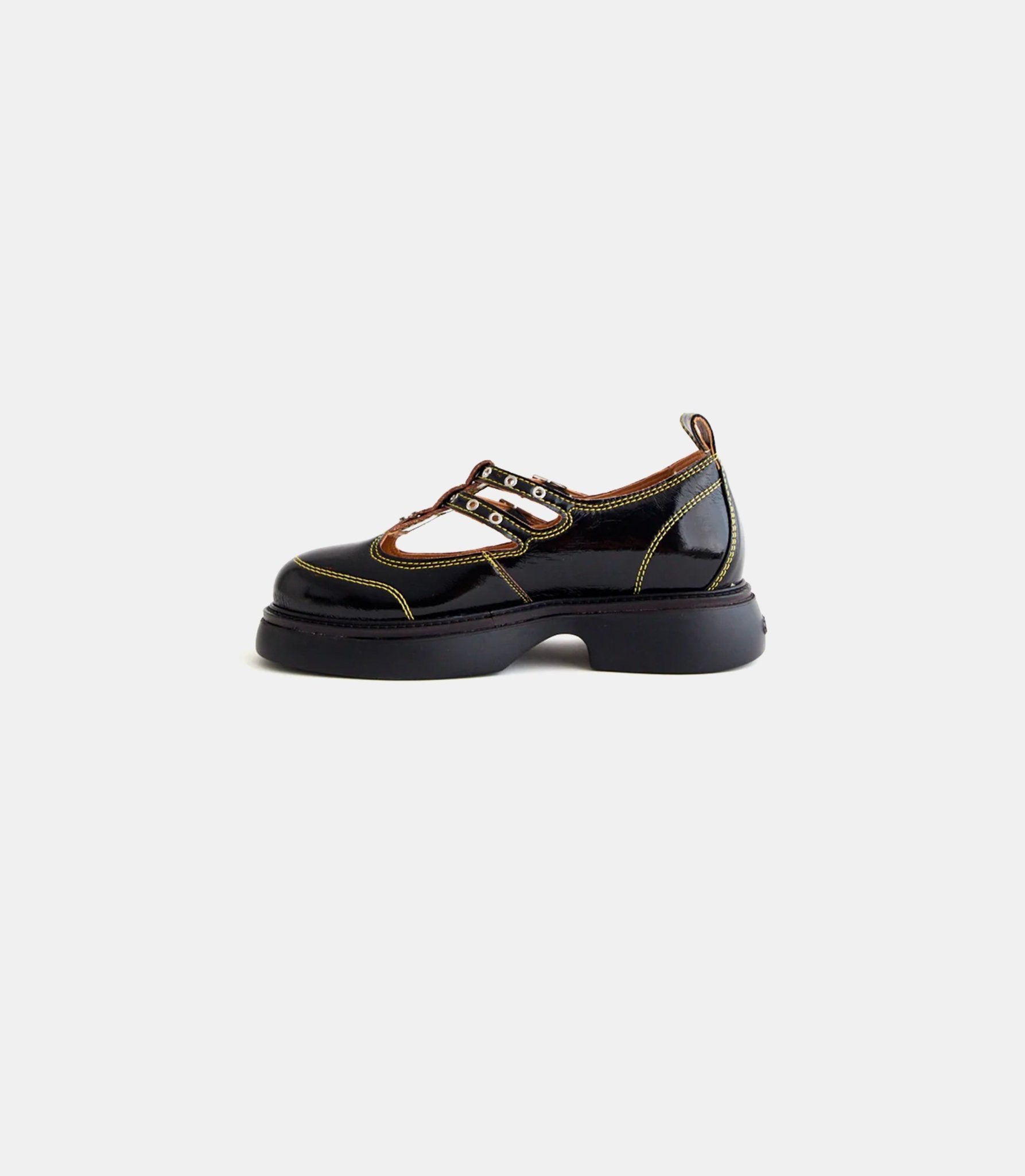 Mocassins mary jane butterfly - S2928 - 864 - 37 - Ganni