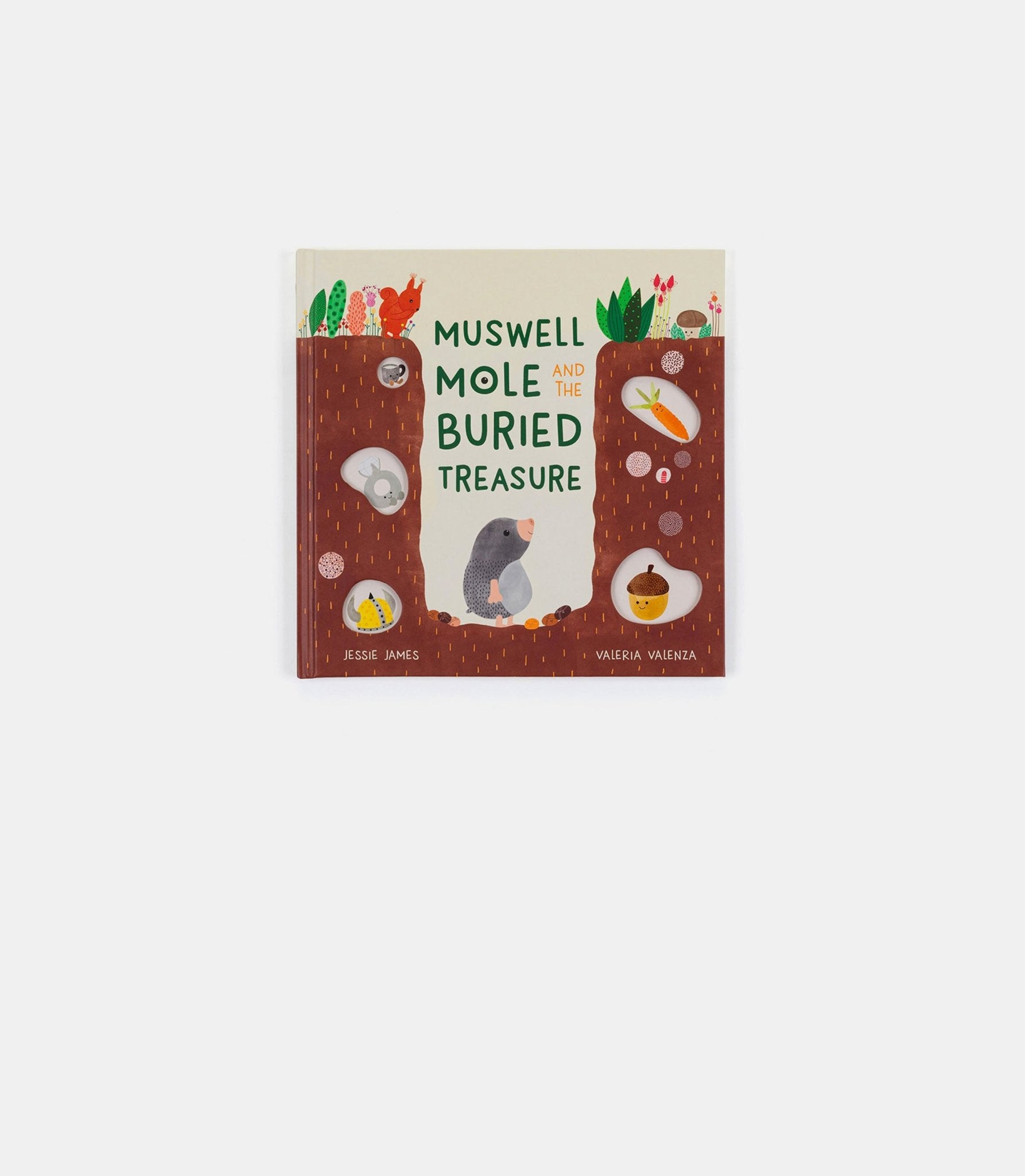 Muswell mole and the buried treasure book - BK4MUZ - OS - Jellycat
