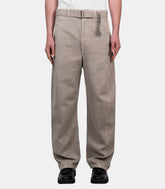 Pantalon à ceinture torsadé - PA326-LD1054-BK201-S - Lemaire