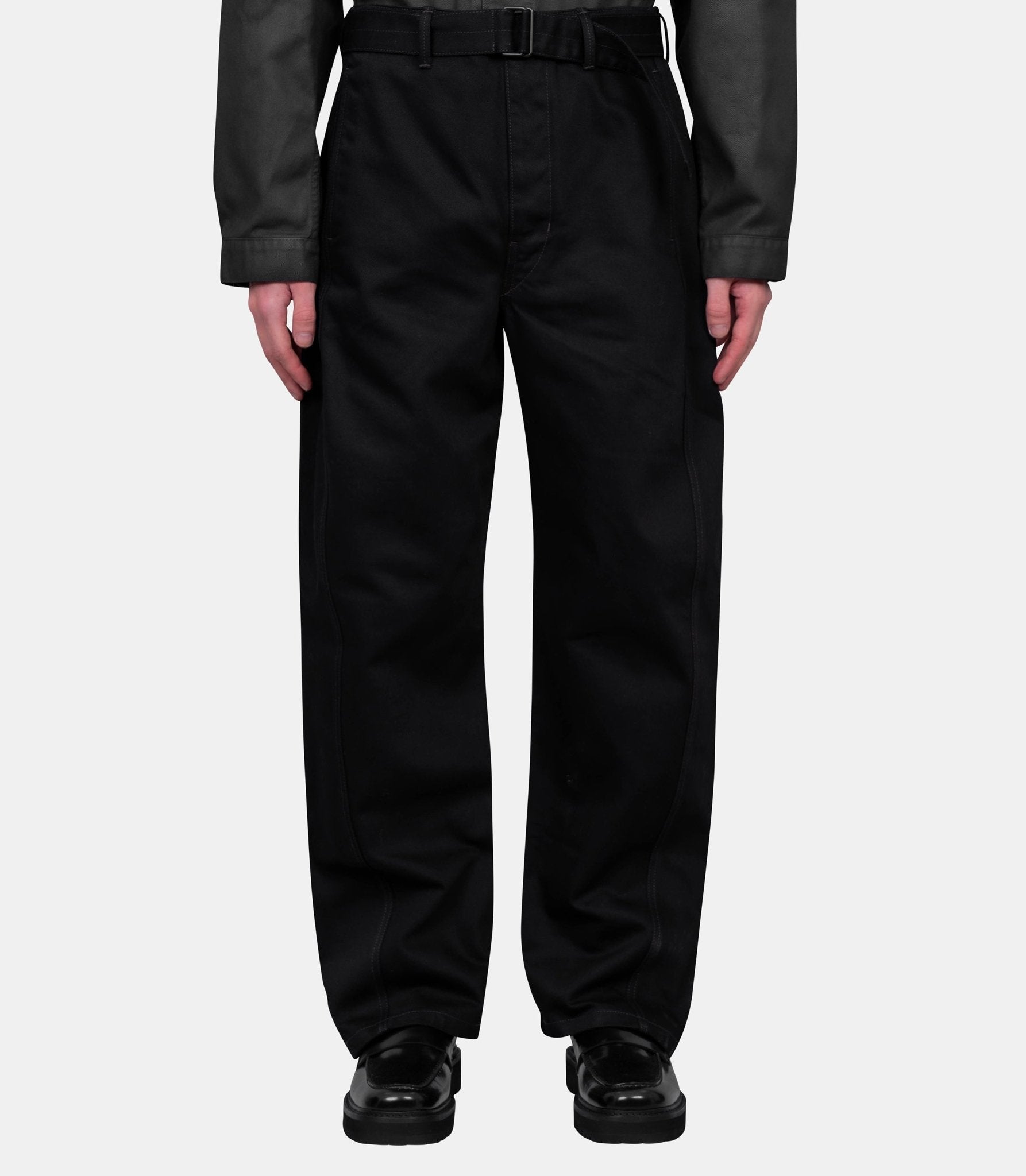 Pantalon à ceinture torsadé - PA326-LD1055-M - Lemaire