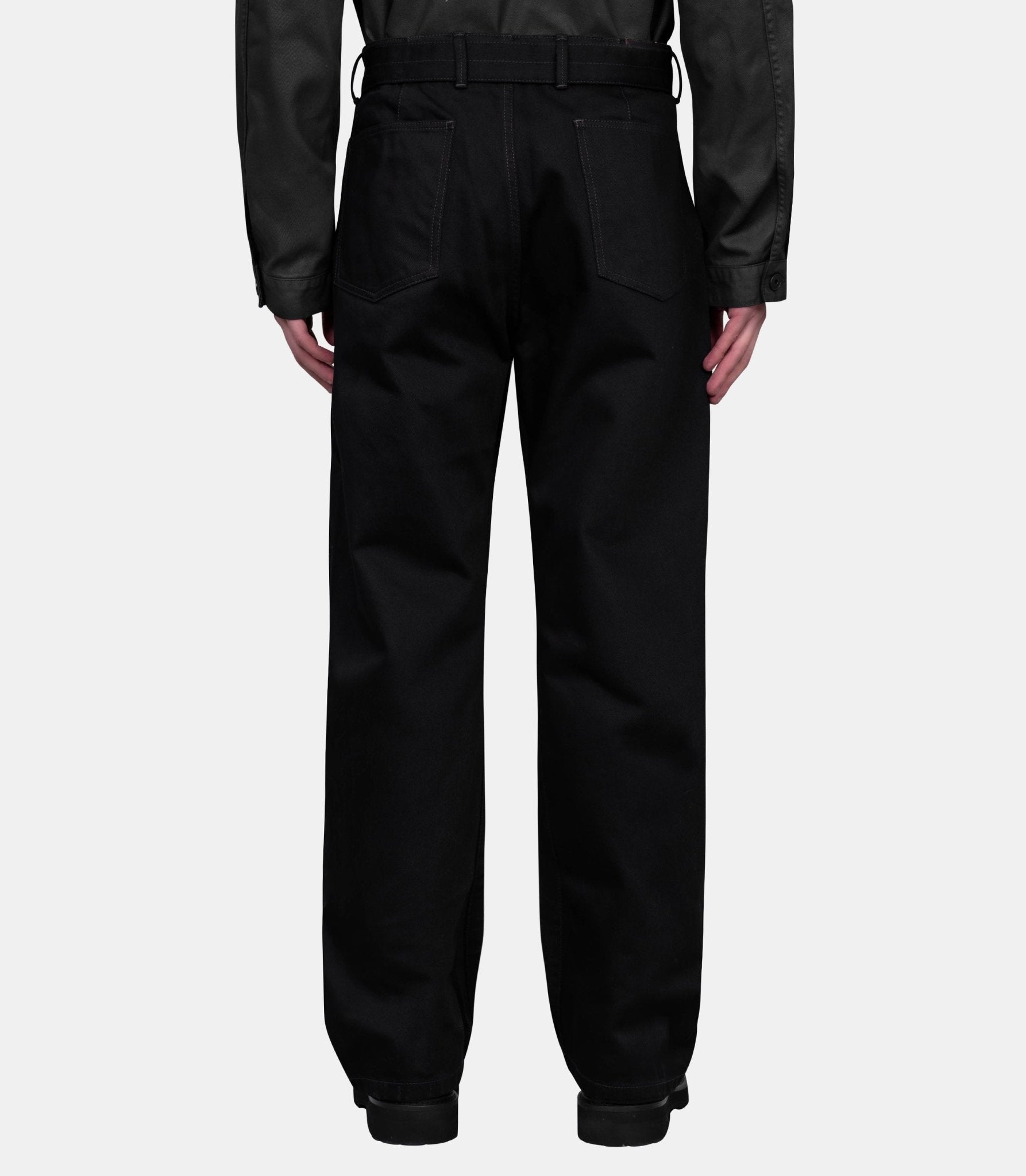 Pantalon à ceinture torsadé - PA326-LD1055-M - Lemaire