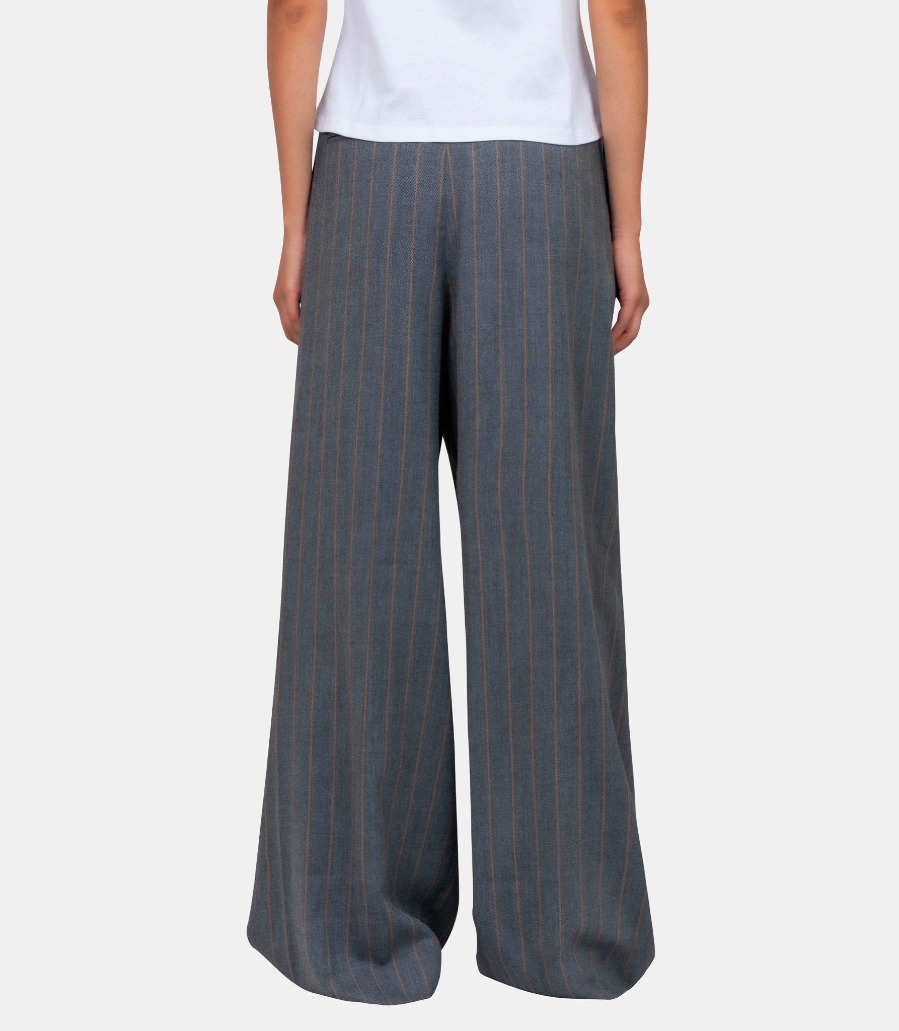 Pantalon à rayures - W0761-205-34 - Ganni