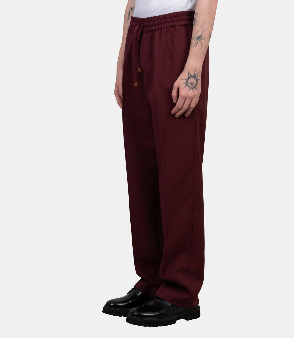Pantalon à taille élastique-M-BP191-PL186-BY-XS-Drôle de monsieur