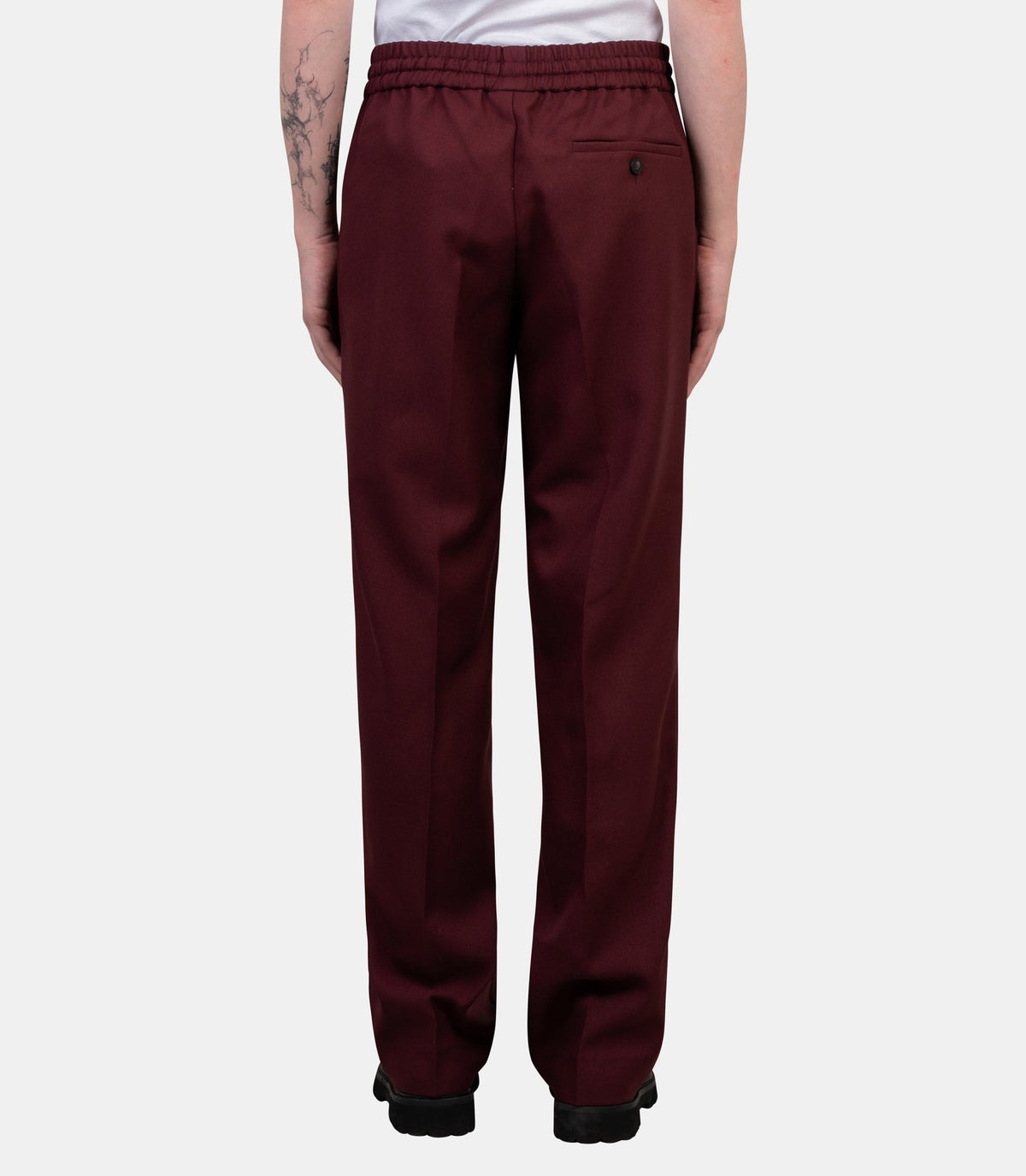 Pantalon à taille élastique-M-BP191-PL186-BY-XS-Drôle de monsieur