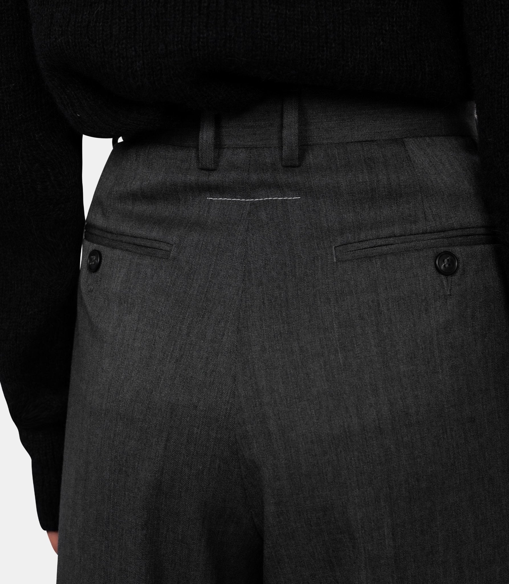 Pantalon ajusté - S52KA0538 - S47848 - 860M - 38 - Mm6 maison margiela
