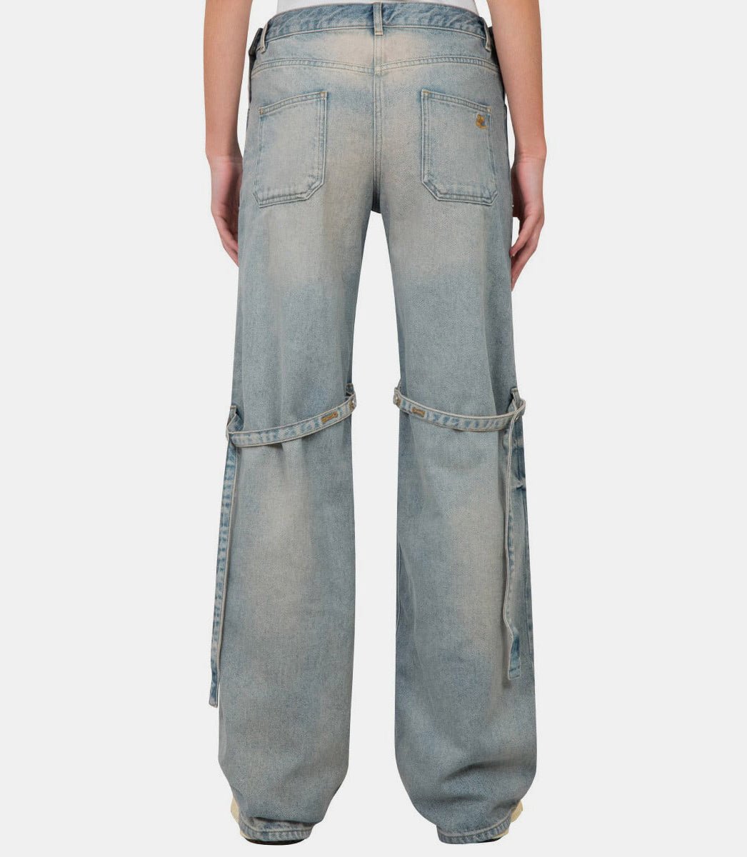 Pantalon baggy sailor124DPA214DE0016 - 7011 - SS24 - 36Courrèges