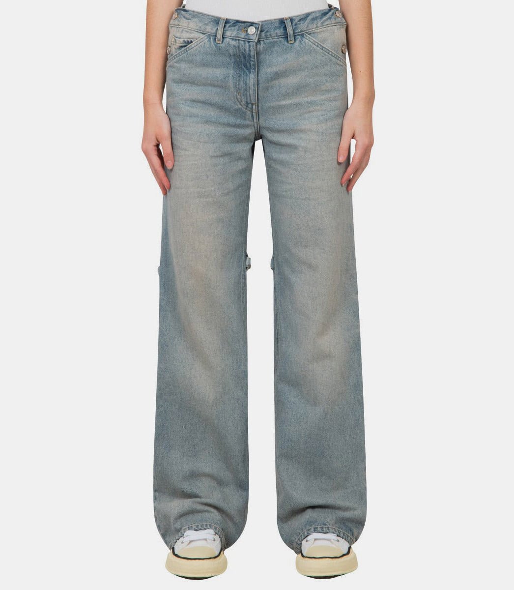 Pantalon baggy sailor124DPA214DE0016 - 7011 - SS24 - 36Courrèges