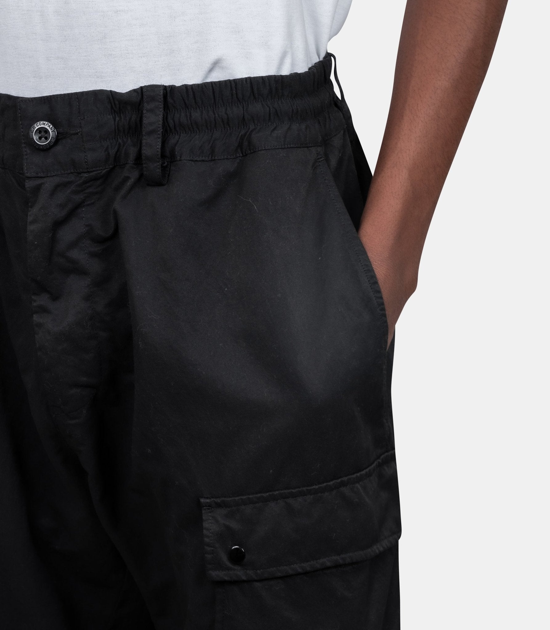 Pantalon cargo diagonal flatt regular-21CMPA188A-110475G-999-44-C.p. company