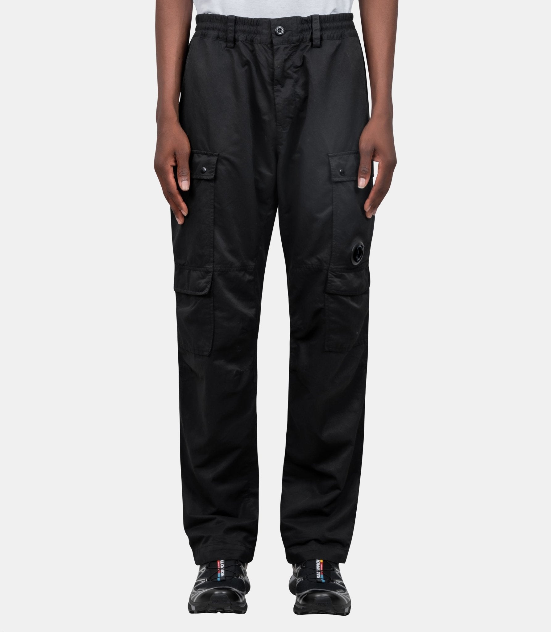 Pantalon cargo diagonal flatt regular-21CMPA188A-110475G-999-44-C.p. company