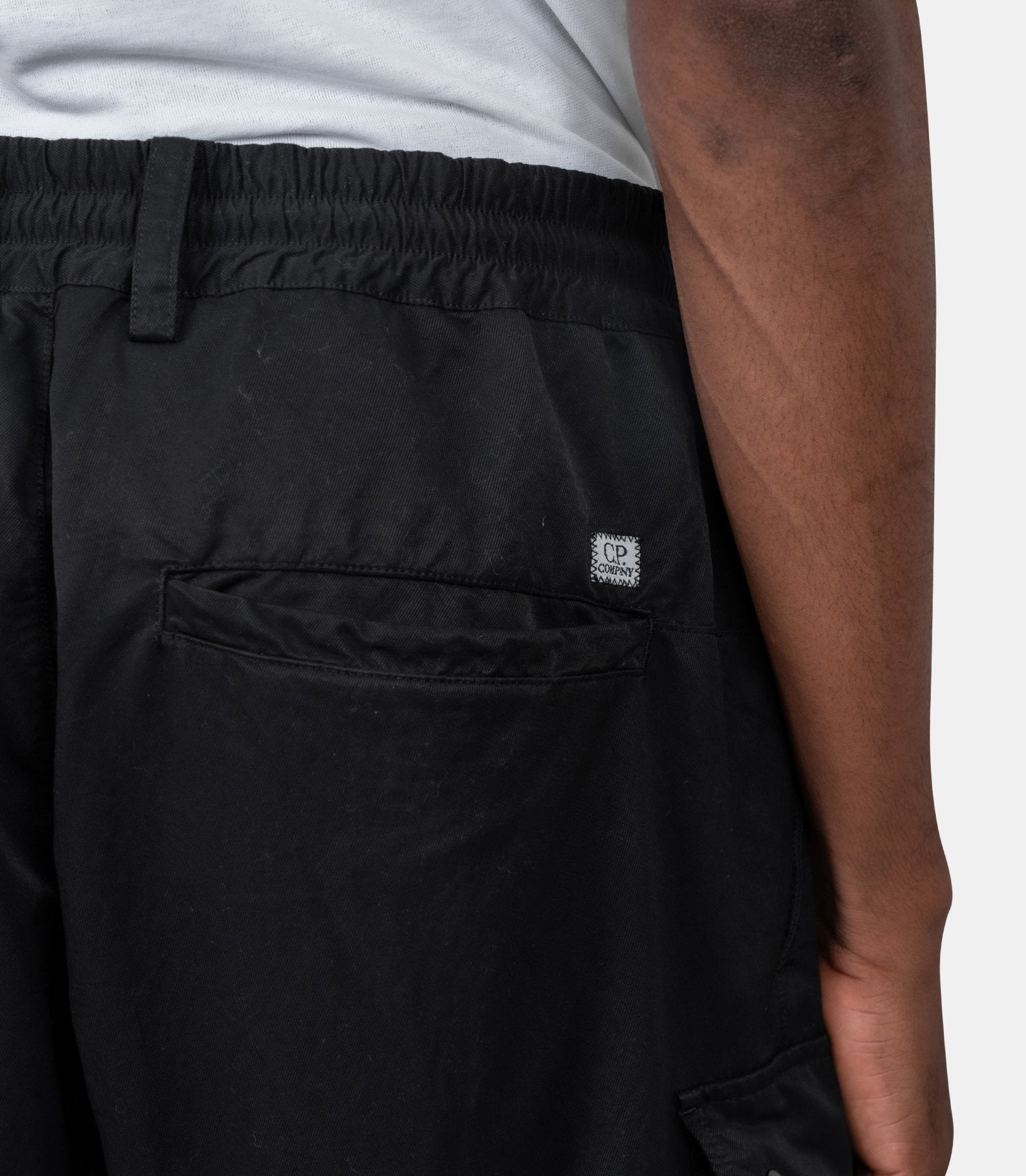 Pantalon cargo diagonal flatt regular-21CMPA188A-110475G-999-44-C.p. company