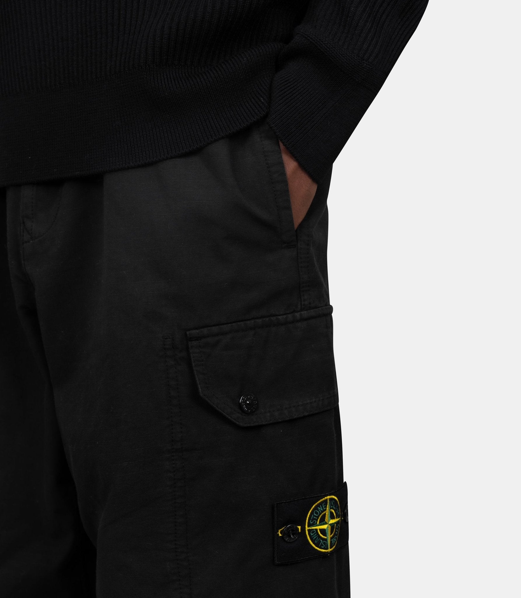 Pantalon cargo droit ripstop - K2S153100011S0211 - V0029 - 30 - Stone island
