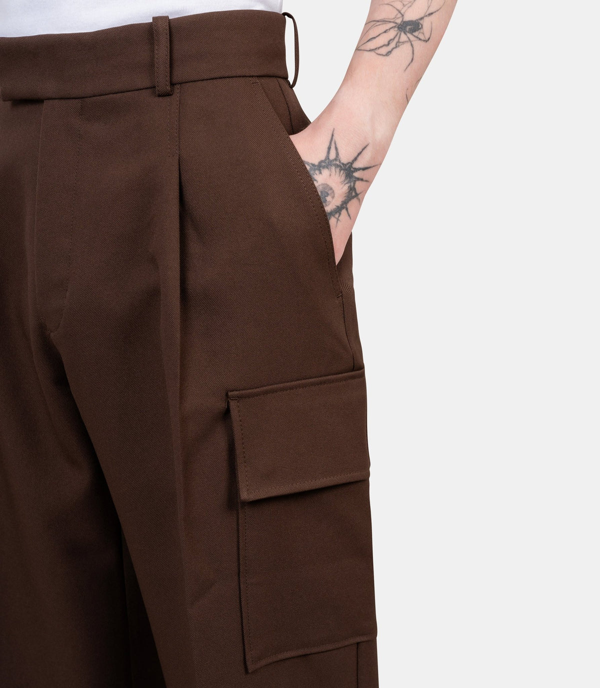 Pantalon cargo-M-BP214-PL186-BN-XS-Drôle de monsieur