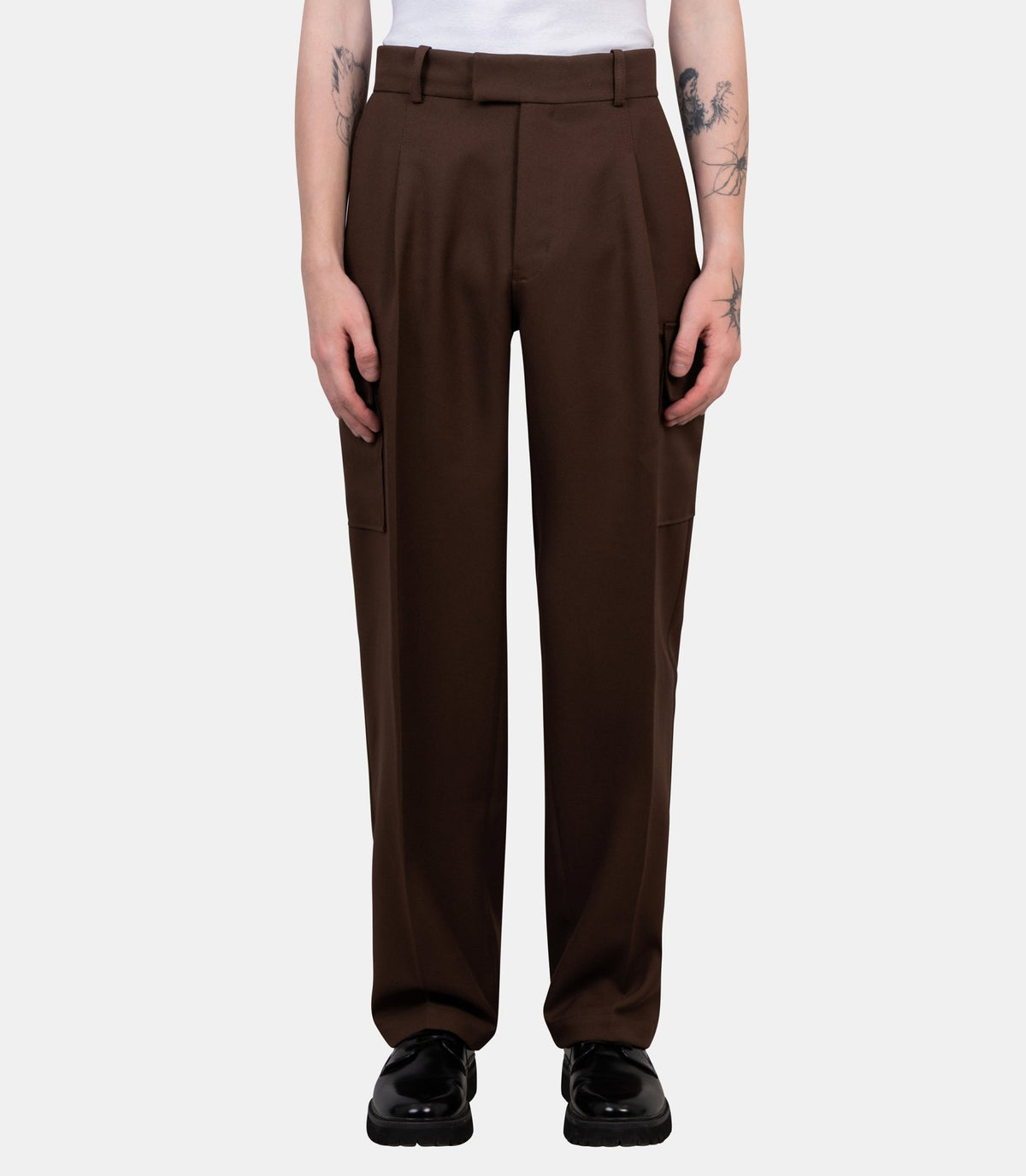 Pantalon cargo-M-BP214-PL186-BN-XS-Drôle de monsieur