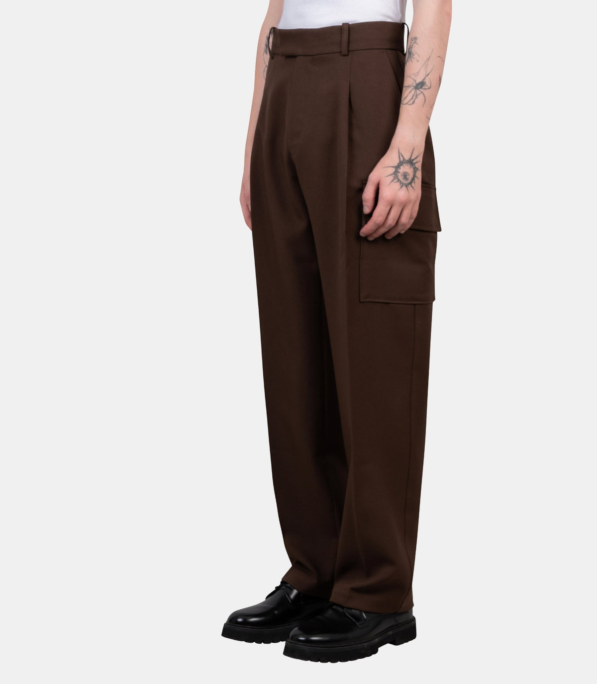 Pantalon cargo-M-BP214-PL186-BN-XS-Drôle de monsieur