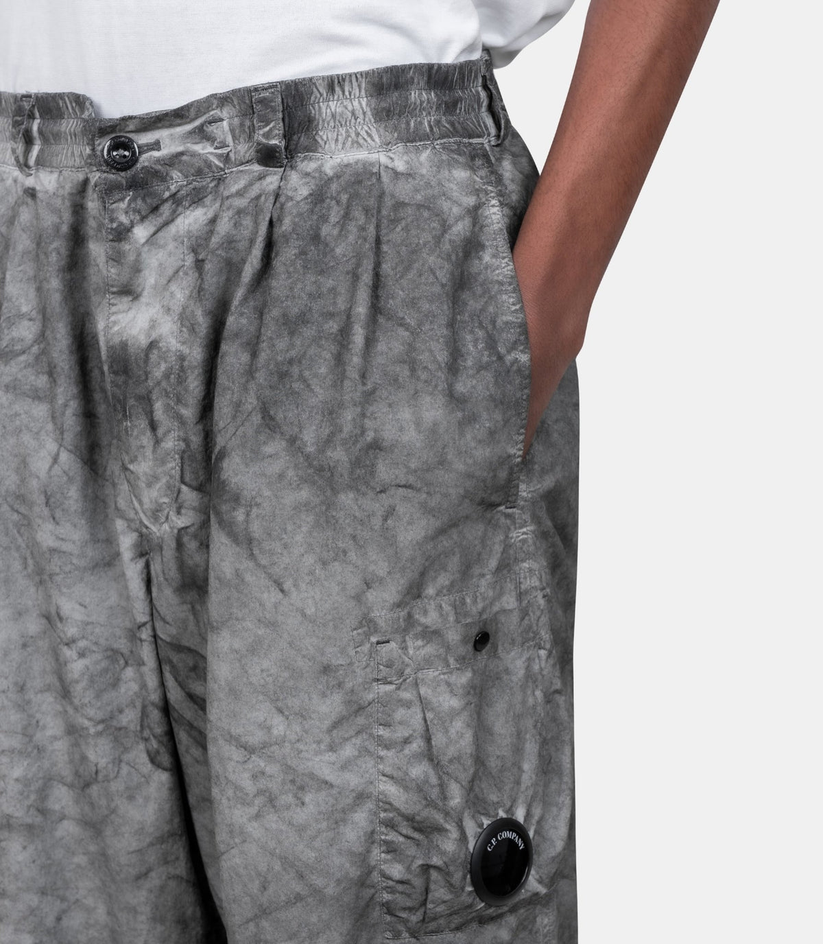 Pantalon cargo flatt nylon loose-21CMPA207A-006252S-R90-46-C.p. company